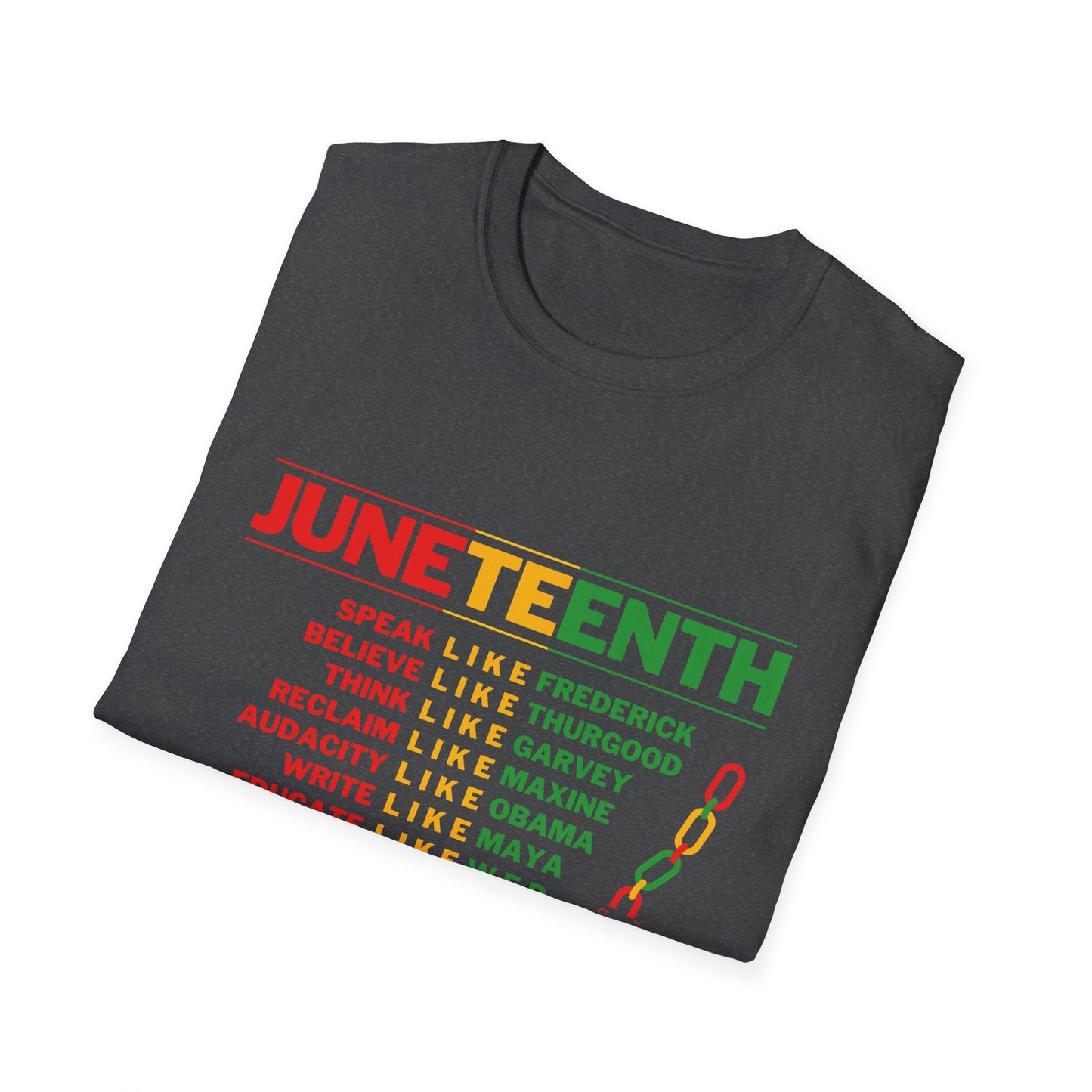 Juneteenth Inspirational Unisex T-Shirt - Celebrate Freedom & Equality