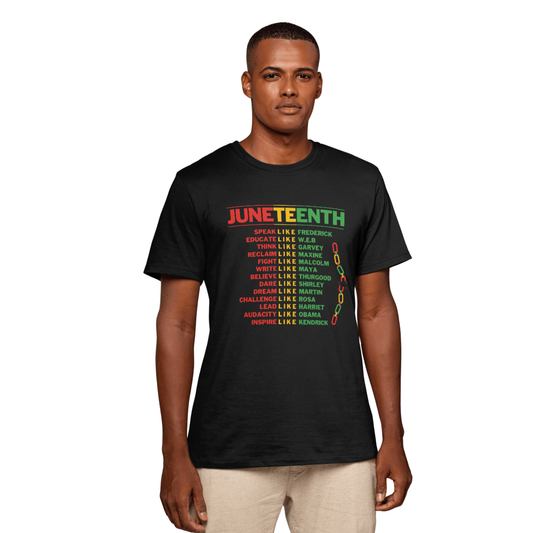 Juneteenth Inspirational Unisex T-Shirt - Celebrate Freedom & Equality
