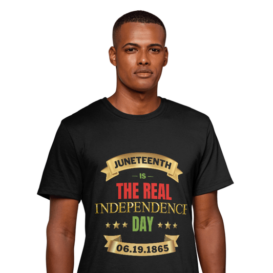 Juneteenth – The Real Independence Day Tee Unisex Softstyle Tee