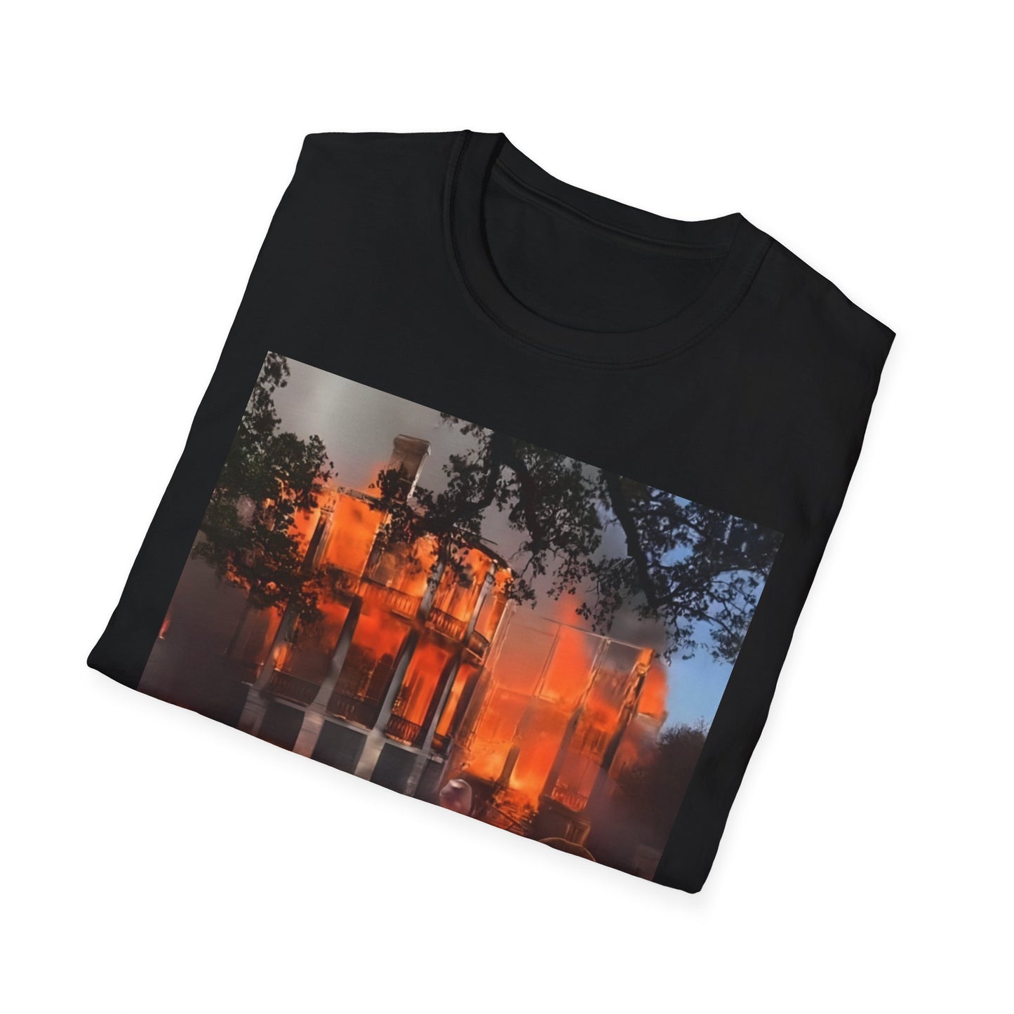 Juneteenth Burn It Down Tee Inspired by Angela Bassett Unisex Softstyle T-Shirt
