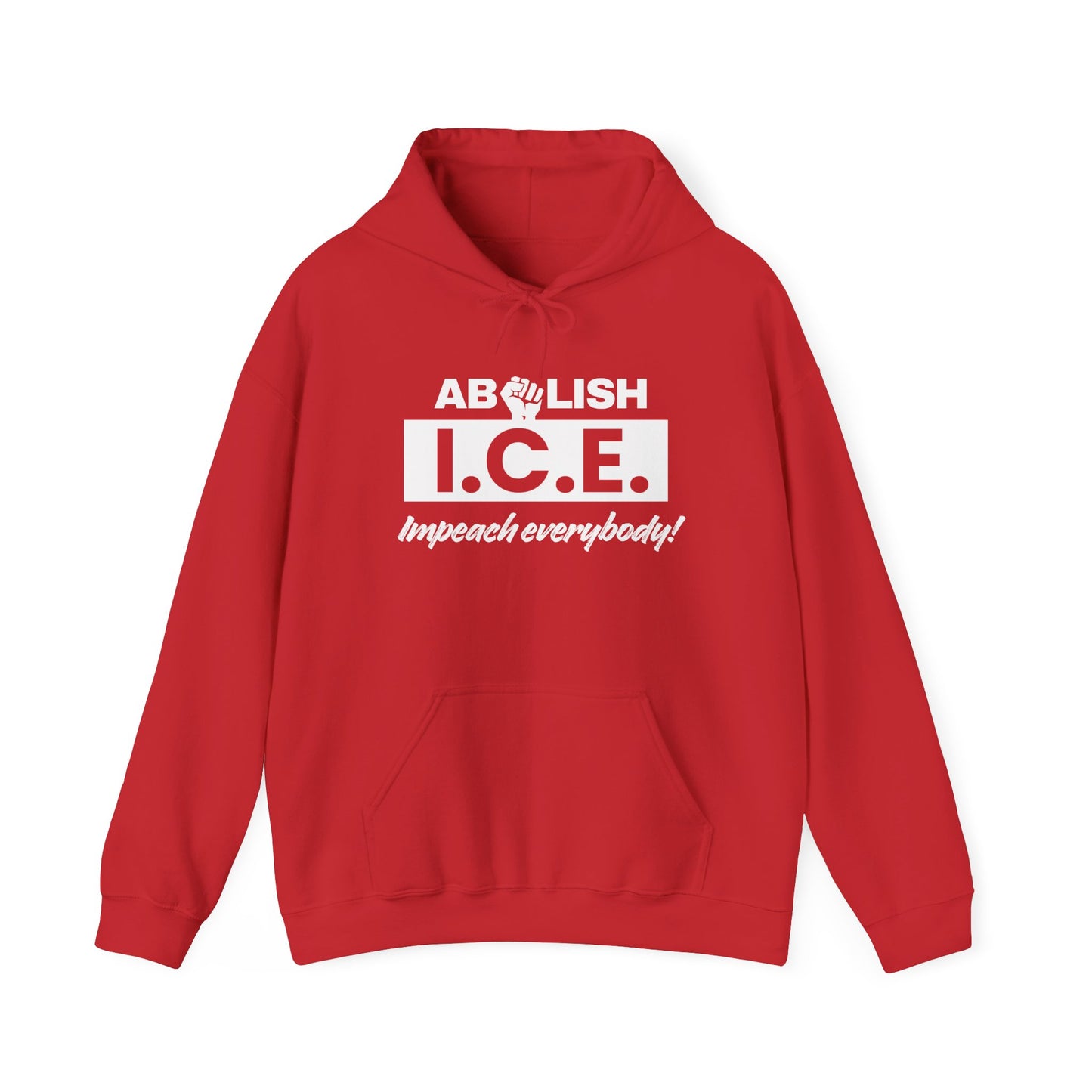 ASI Statement Hoodie – Abolish ICE (Design B)