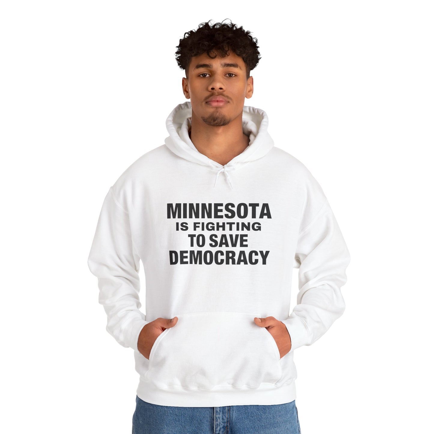 ASI Statement Hoodie – Minnesota is Fighting to Save Democracy (Design A)