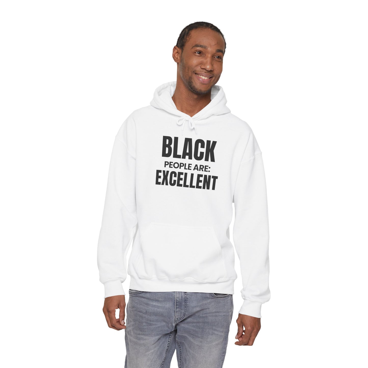 ASI Statement Hoodie – Black People Are: Excellent
