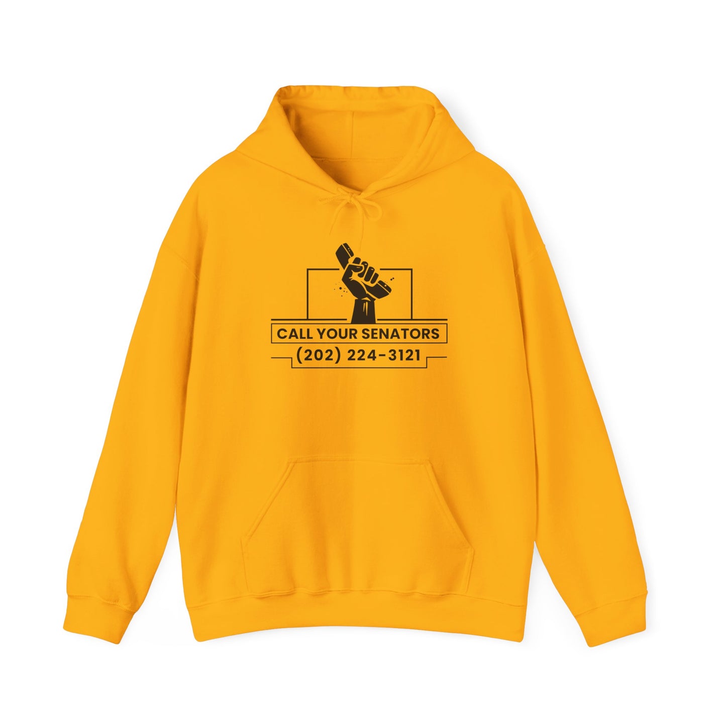 ASI Statement Hoodie – Call Your Senators (Design A)