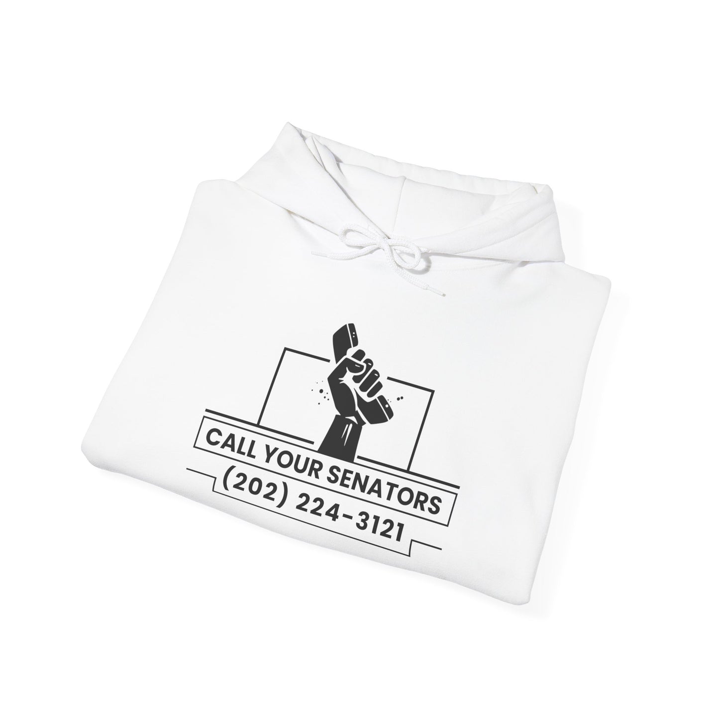 ASI Statement Hoodie – Call Your Senators (Design A)