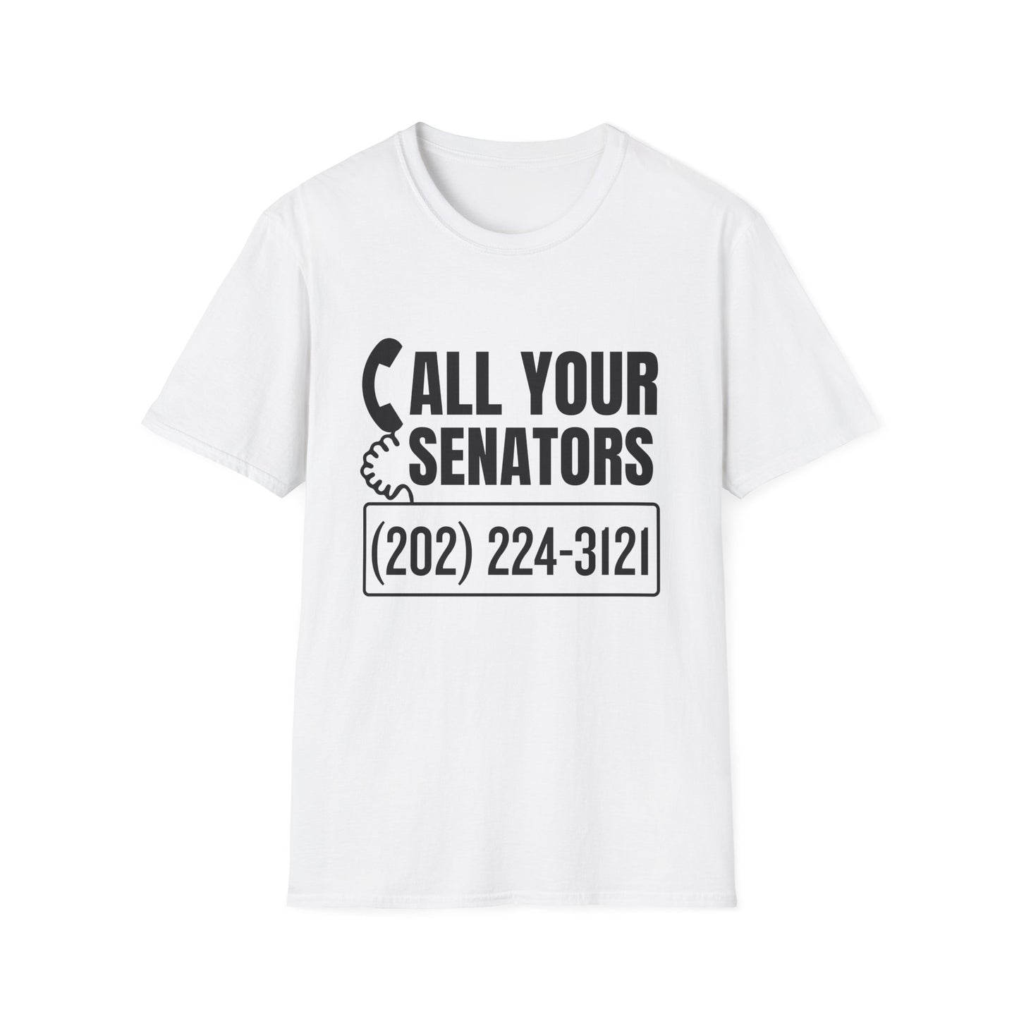 ASI Statement Tee – Call Your Senators (Design A)