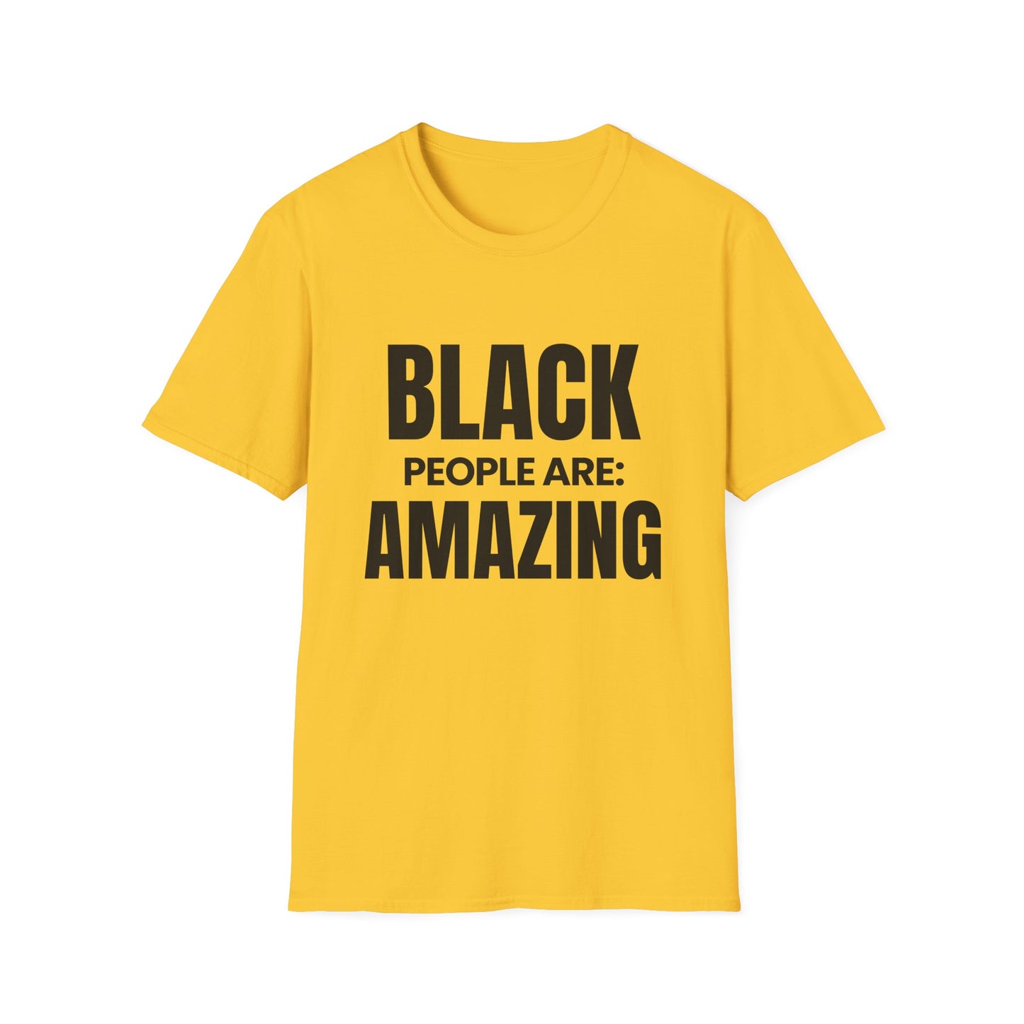 ASI Statement Tee – Black People Are: Amazing