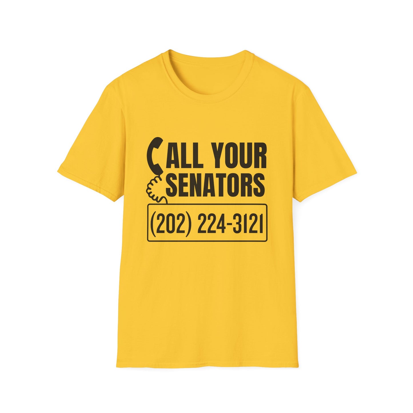 ASI Statement Tee – Call Your Senators (Design A)