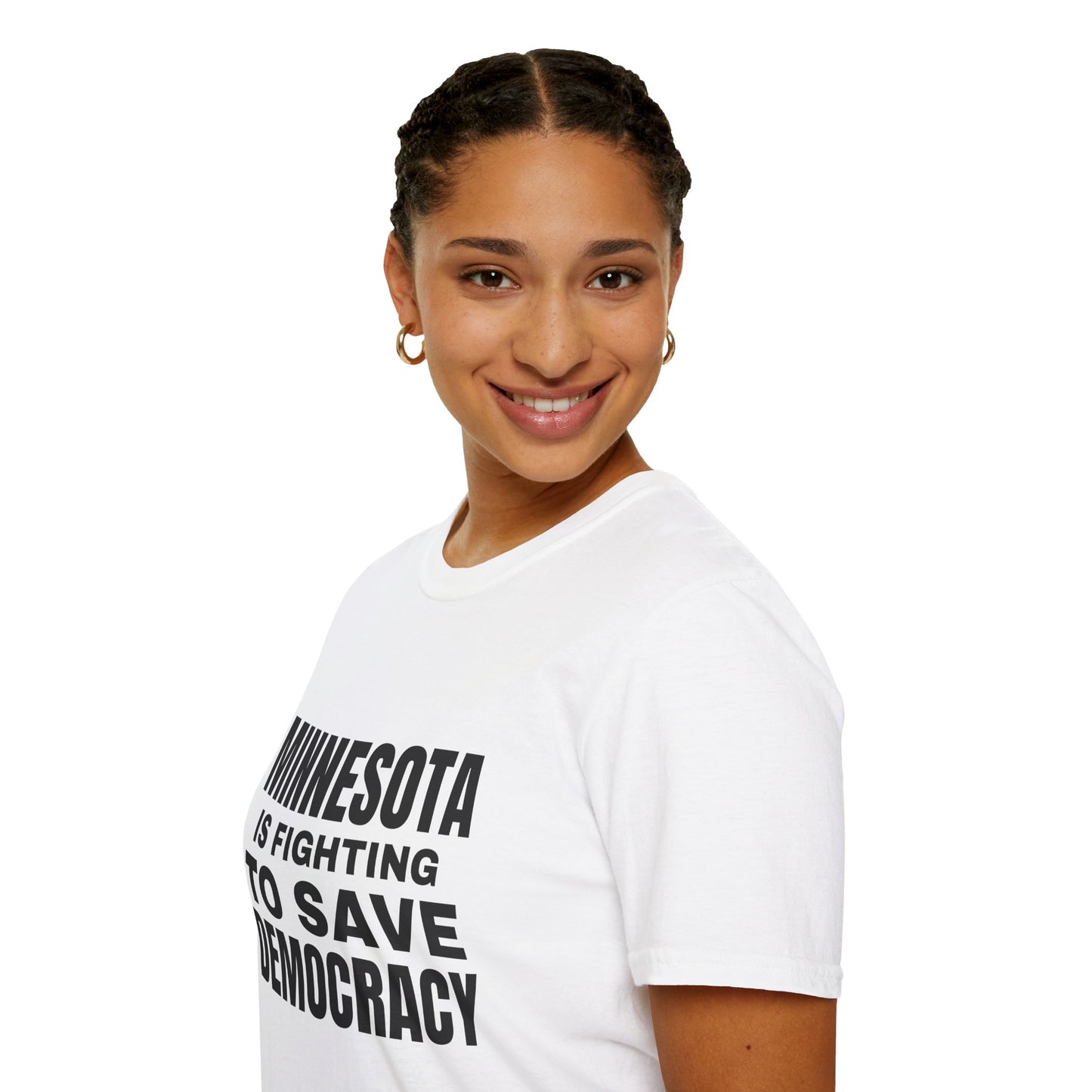 ASI Statement Tee – Minnesota is Fighting to Save Democracy (Design A)