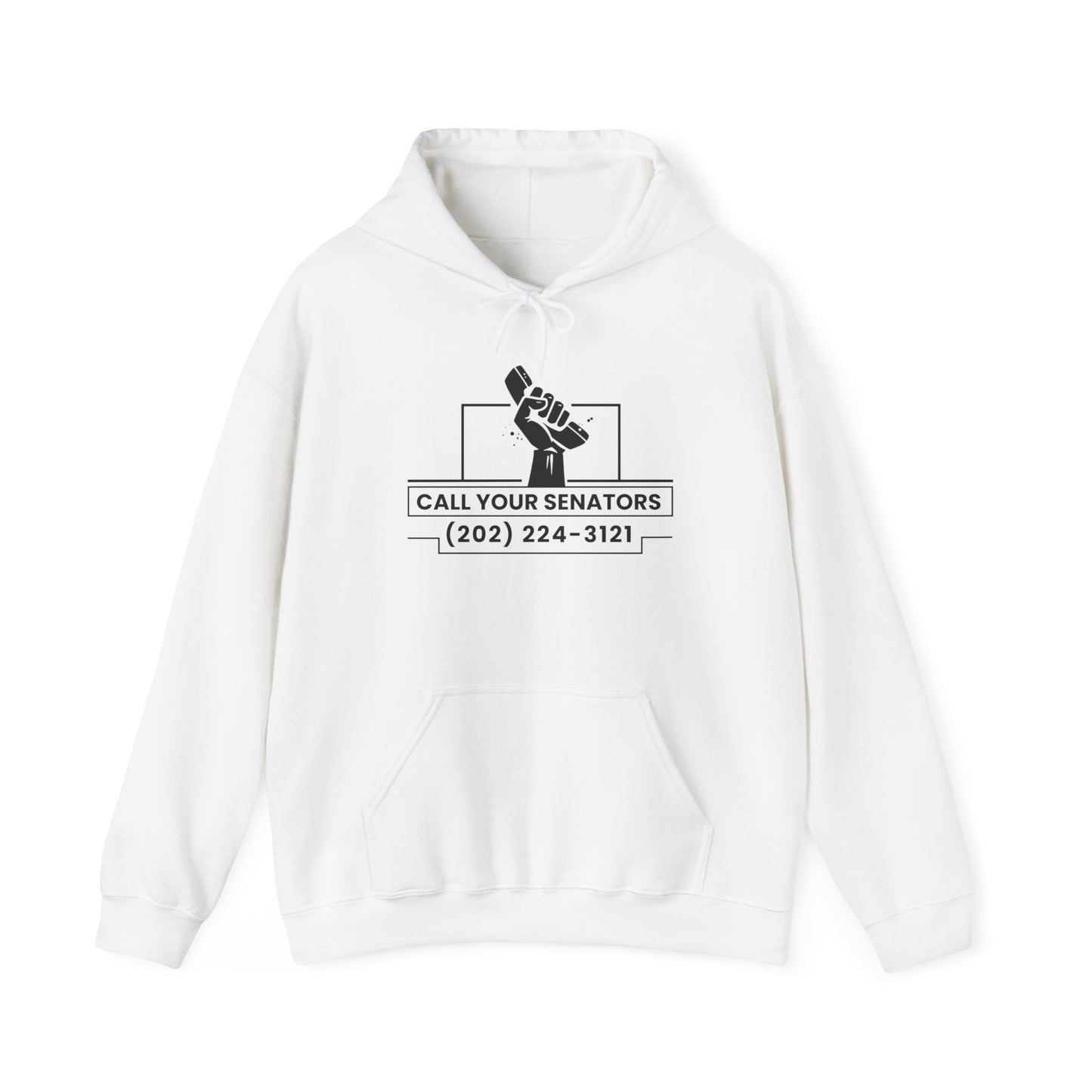 ASI Statement Hoodie – Call Your Senators (Design A)