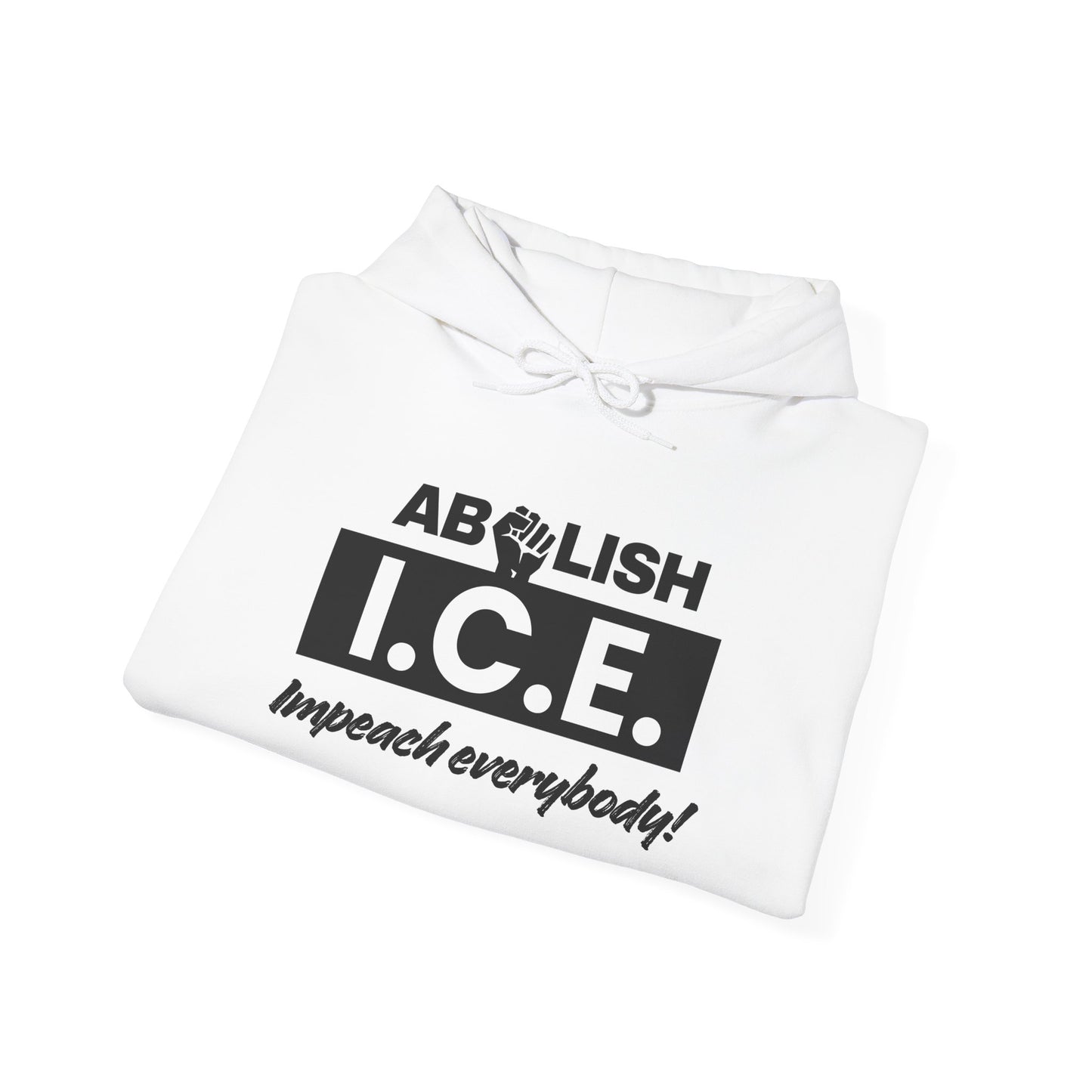 ASI Statement Hoodie – Abolish ICE (Design B)
