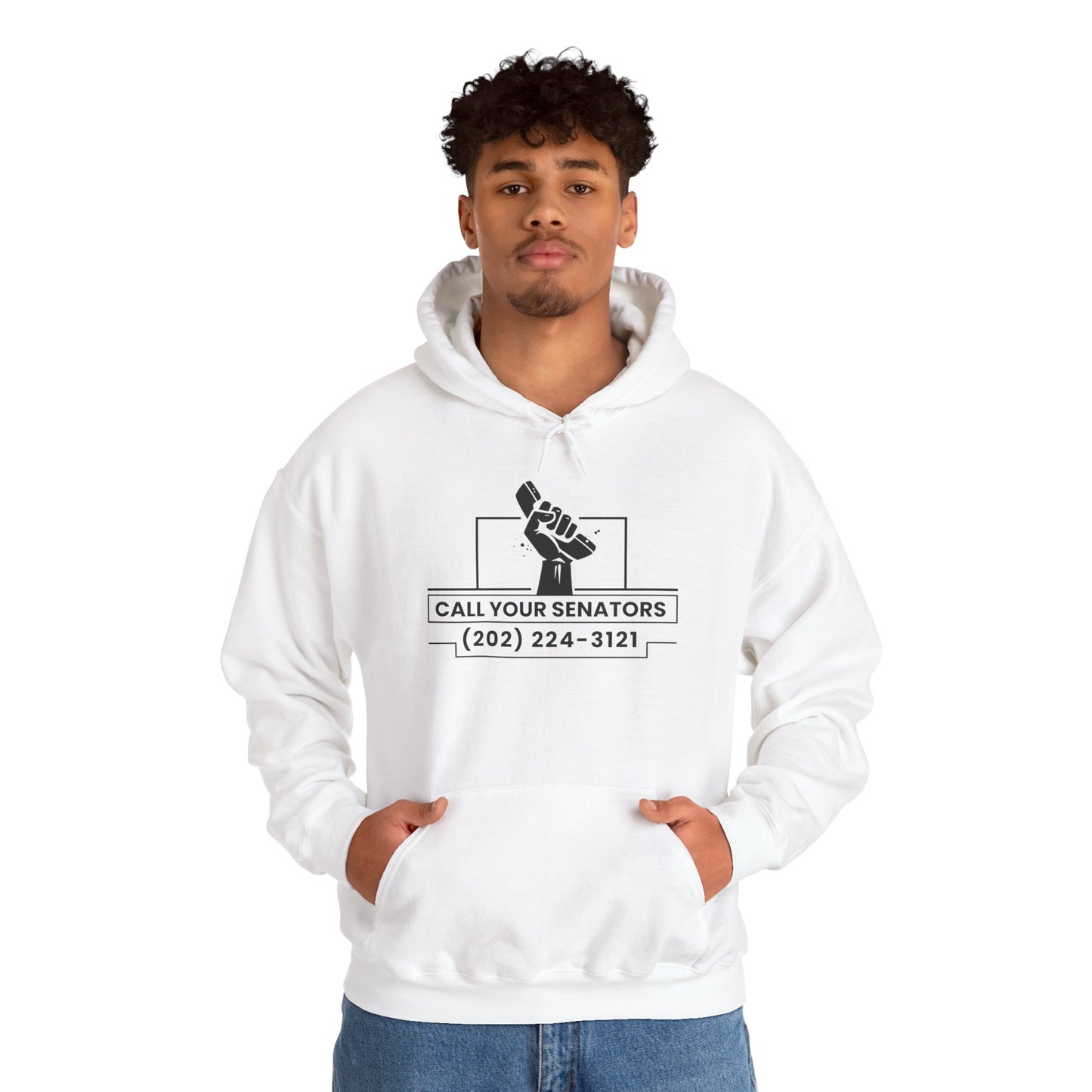 ASI Statement Hoodie – Call Your Senators (Design A)