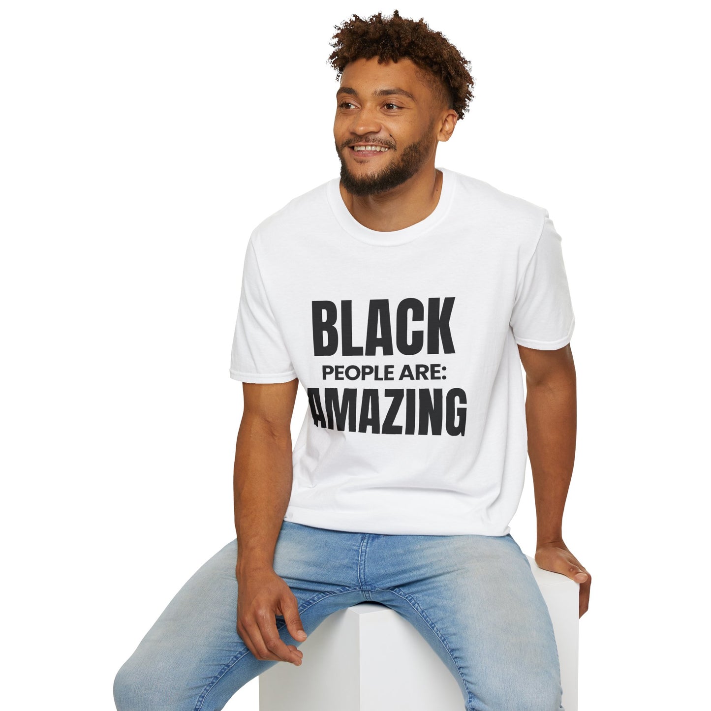 ASI Statement Tee – Black People Are: Amazing