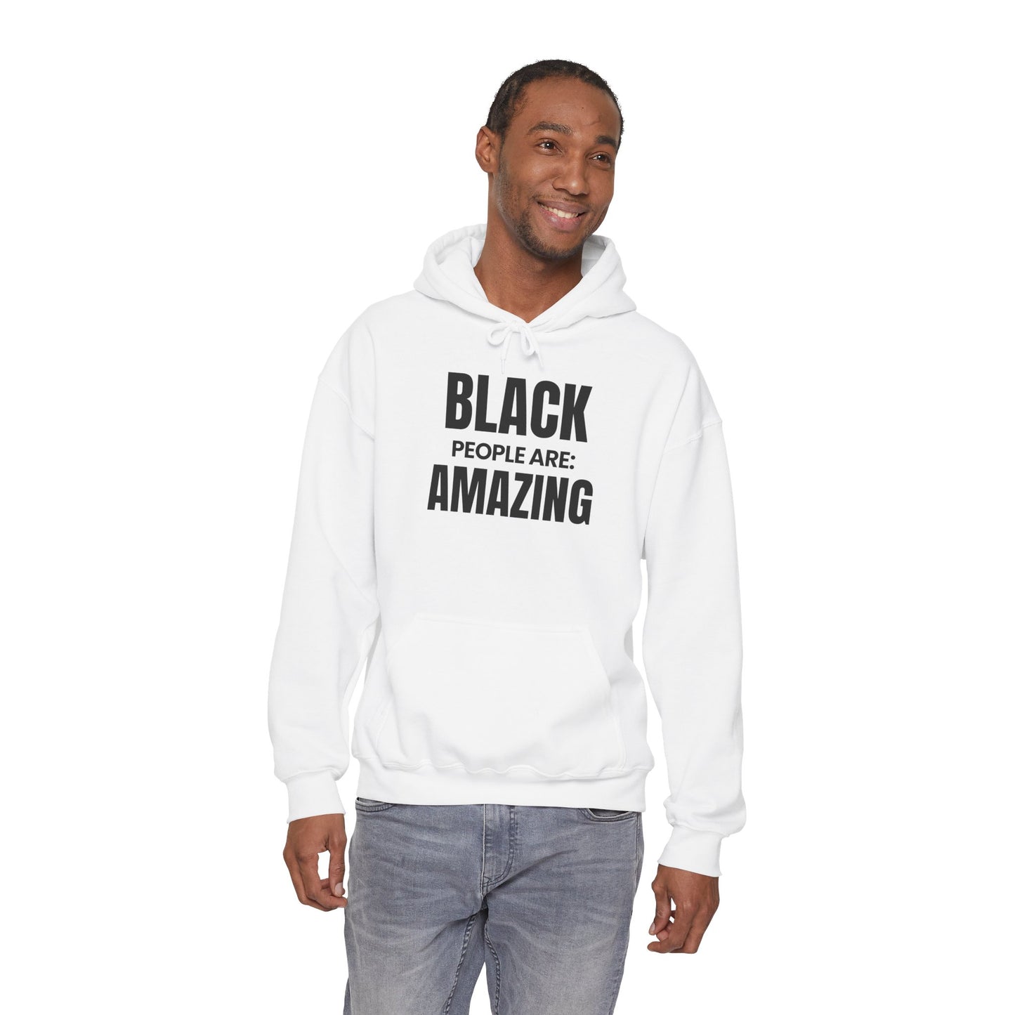 ASI Statement Hoodie – Black People Are: Amazing