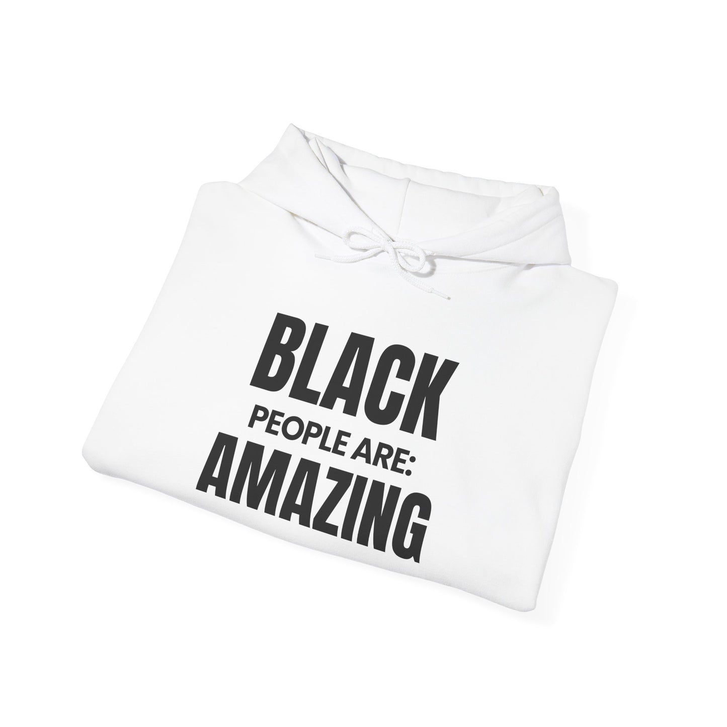 ASI Statement Hoodie – Black People Are: Amazing