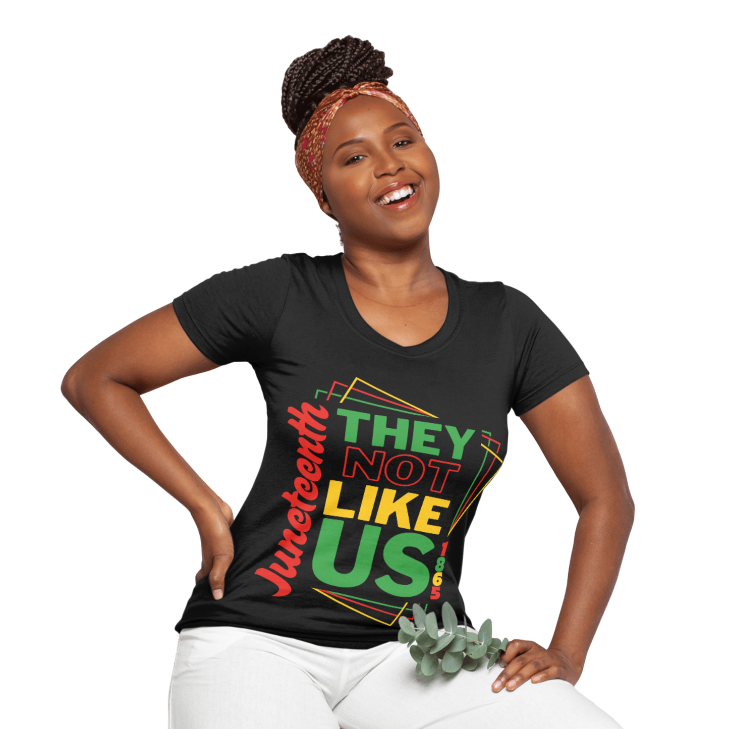 Juneteenth “They Not Like Us” – Unisex T-Shirt