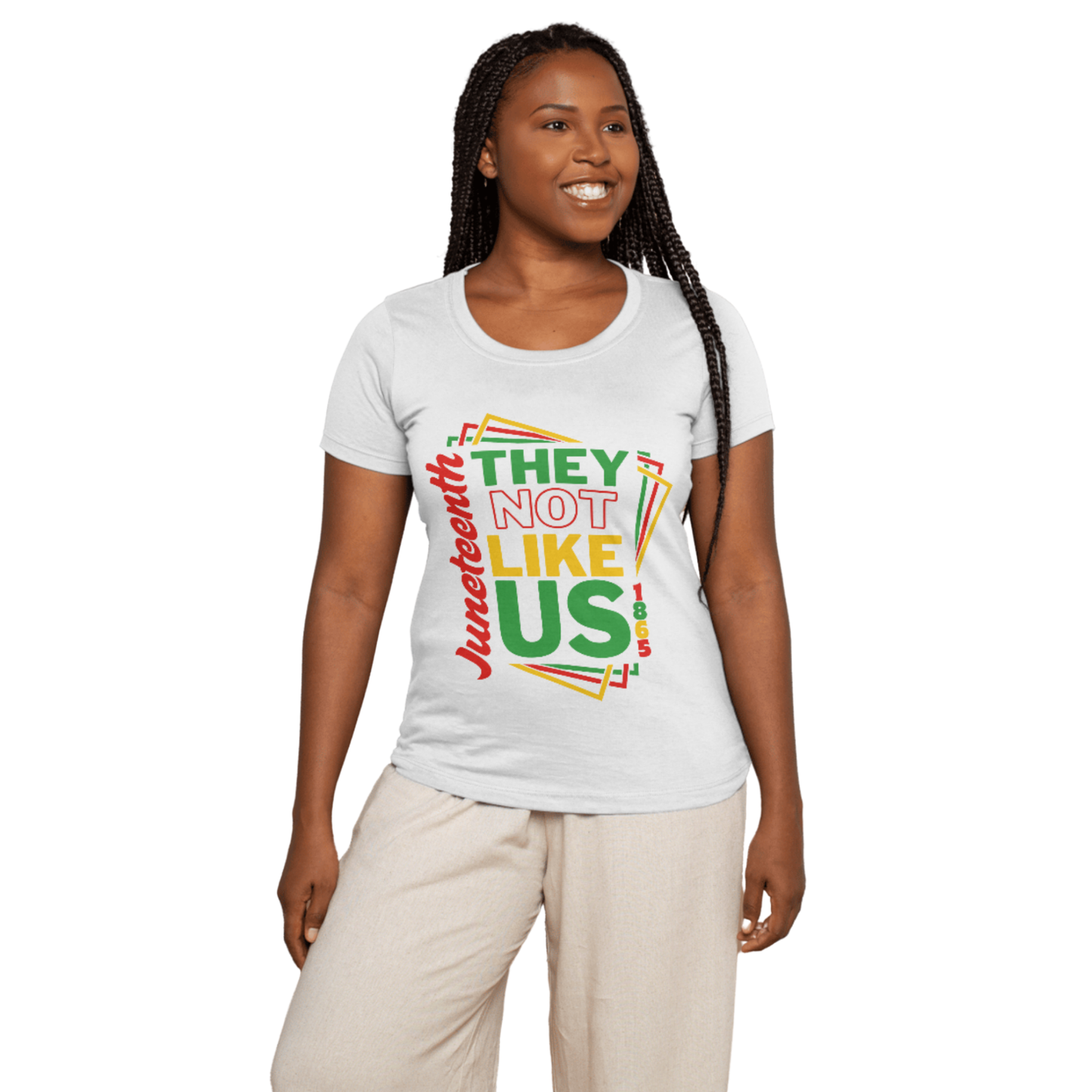 Juneteenth “They Not Like Us” – Unisex T-Shirt