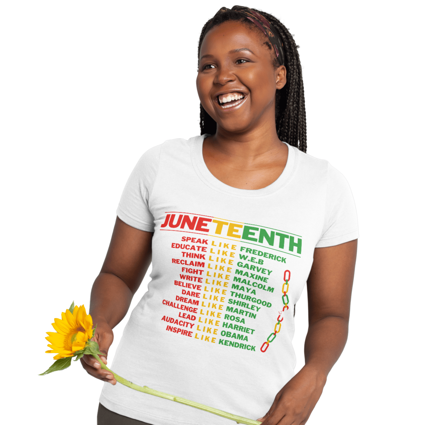Juneteenth Inspirational Unisex T-Shirt - Celebrate Freedom & Equality