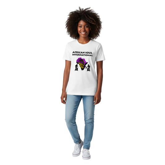 African Soul International Tee for Cultural Celebrations, Casual Wear, Gifts, Festivals, Heritage Events