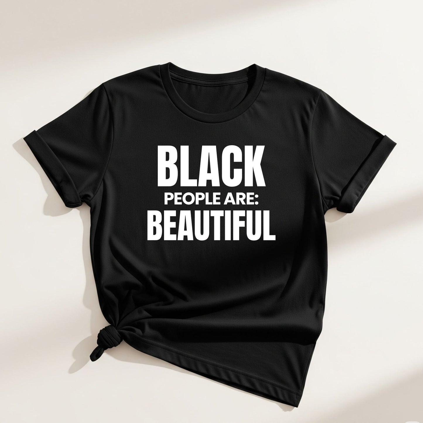 ASI Statement Tee – Black People Are: Beautiful
