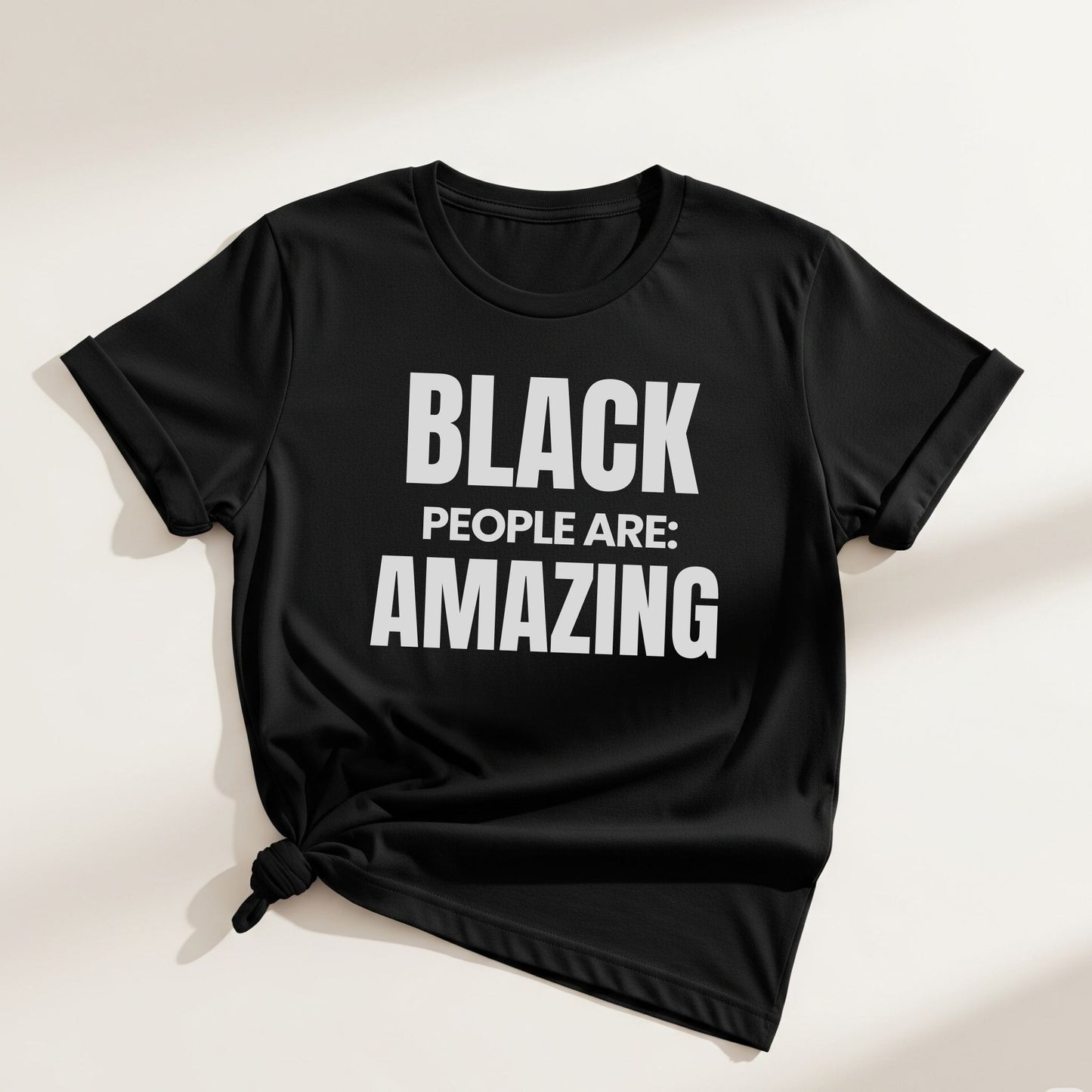 ASI Statement Tee – Black People Are: Amazing
