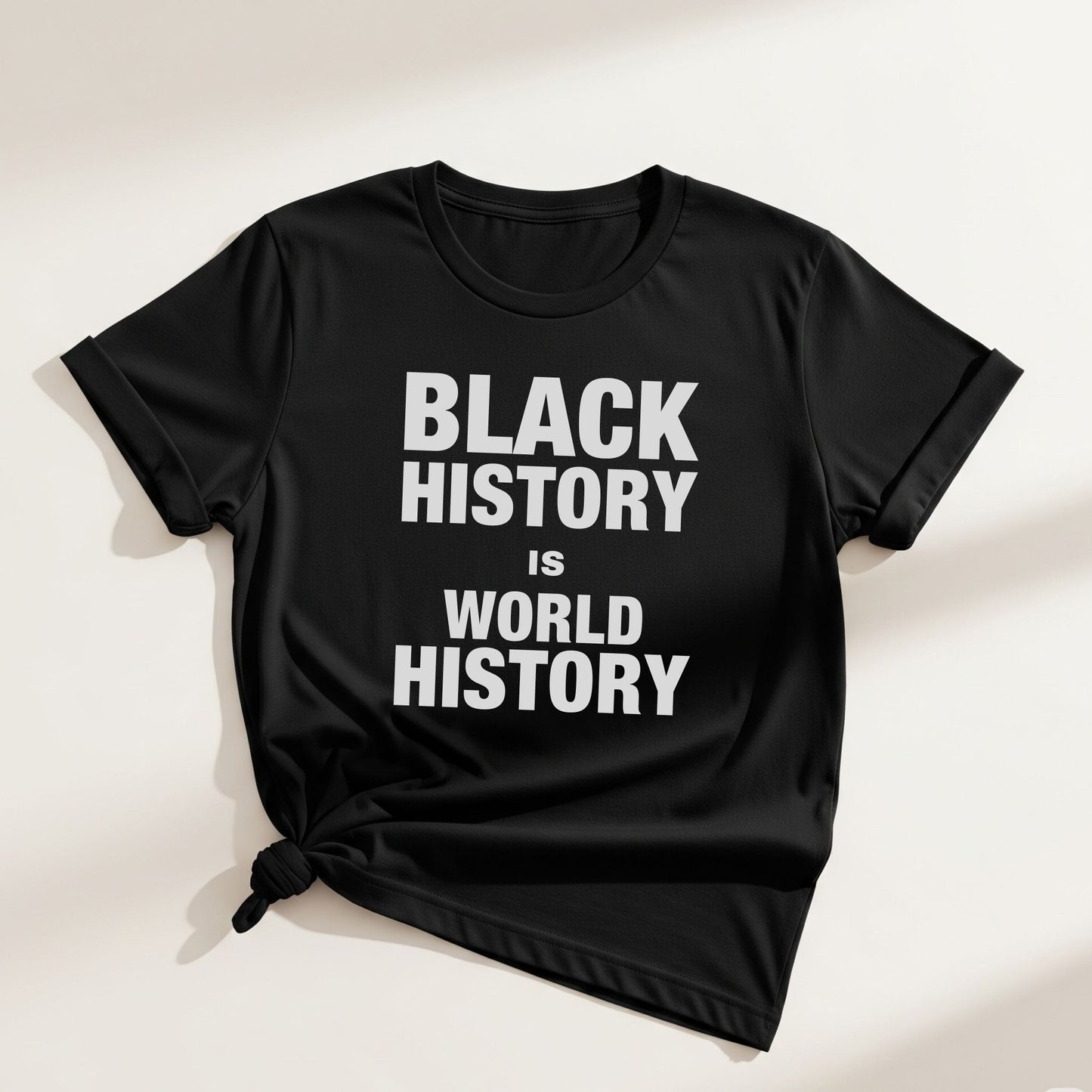 ASI Statement Tee – Black History Is World History