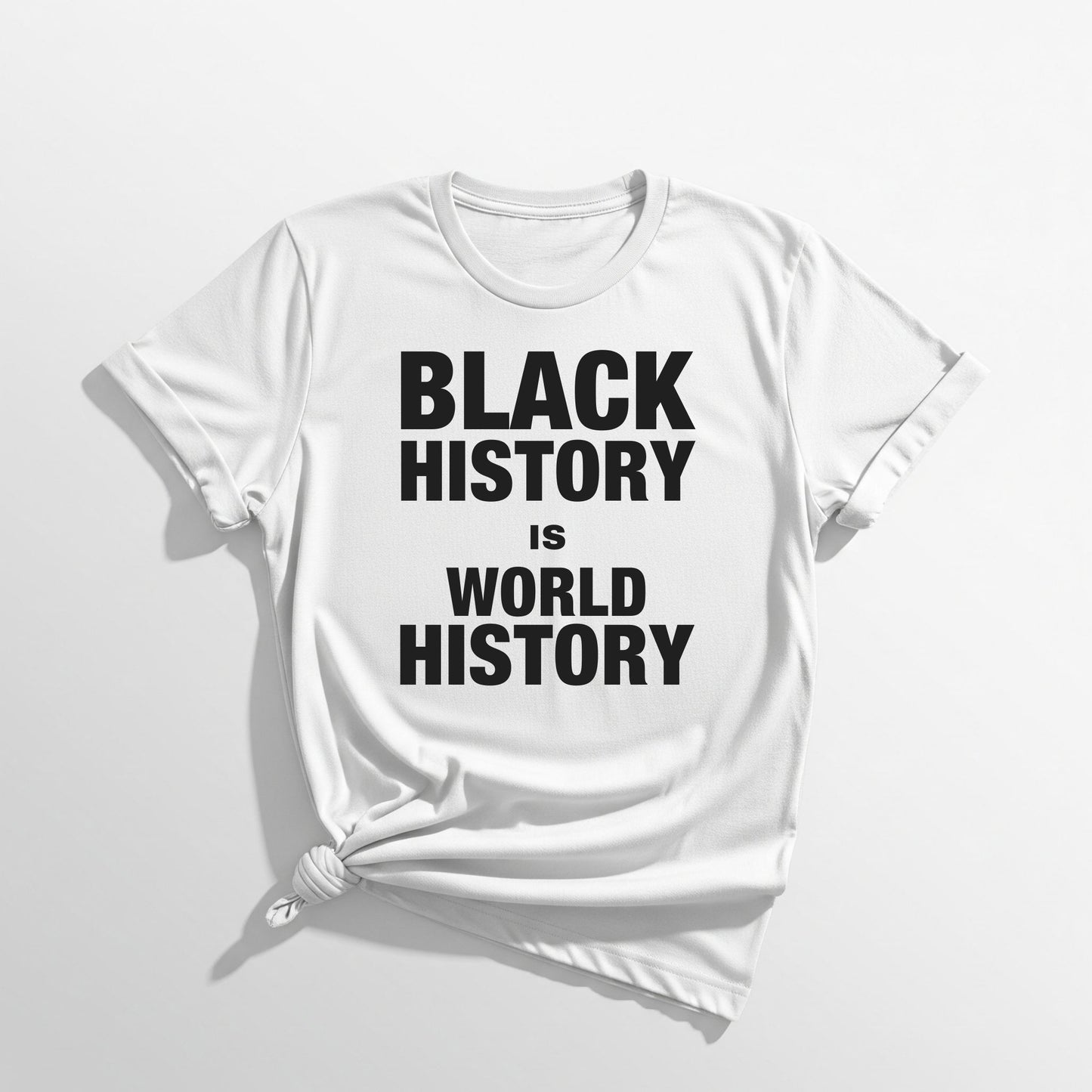 ASI Statement Tee – Black History Is World History