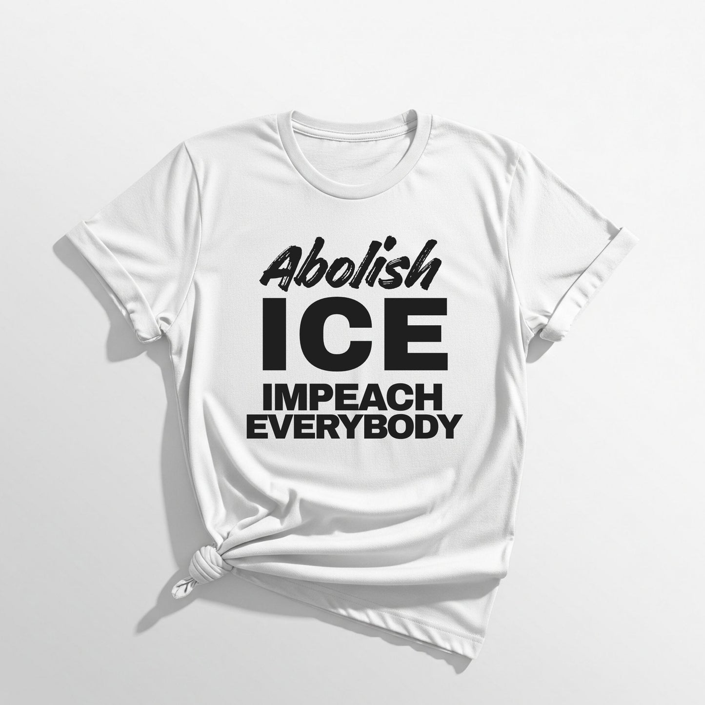 ASI Statement Tee – Abolish ICE (Design C)