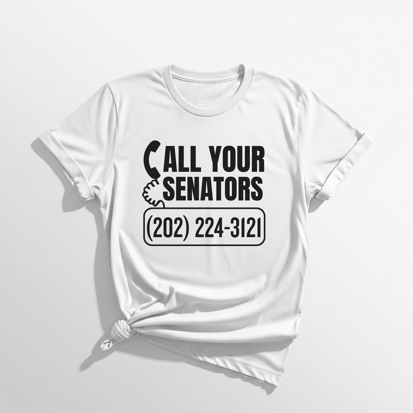 ASI Statement Tee – Call Your Senators (Design A)