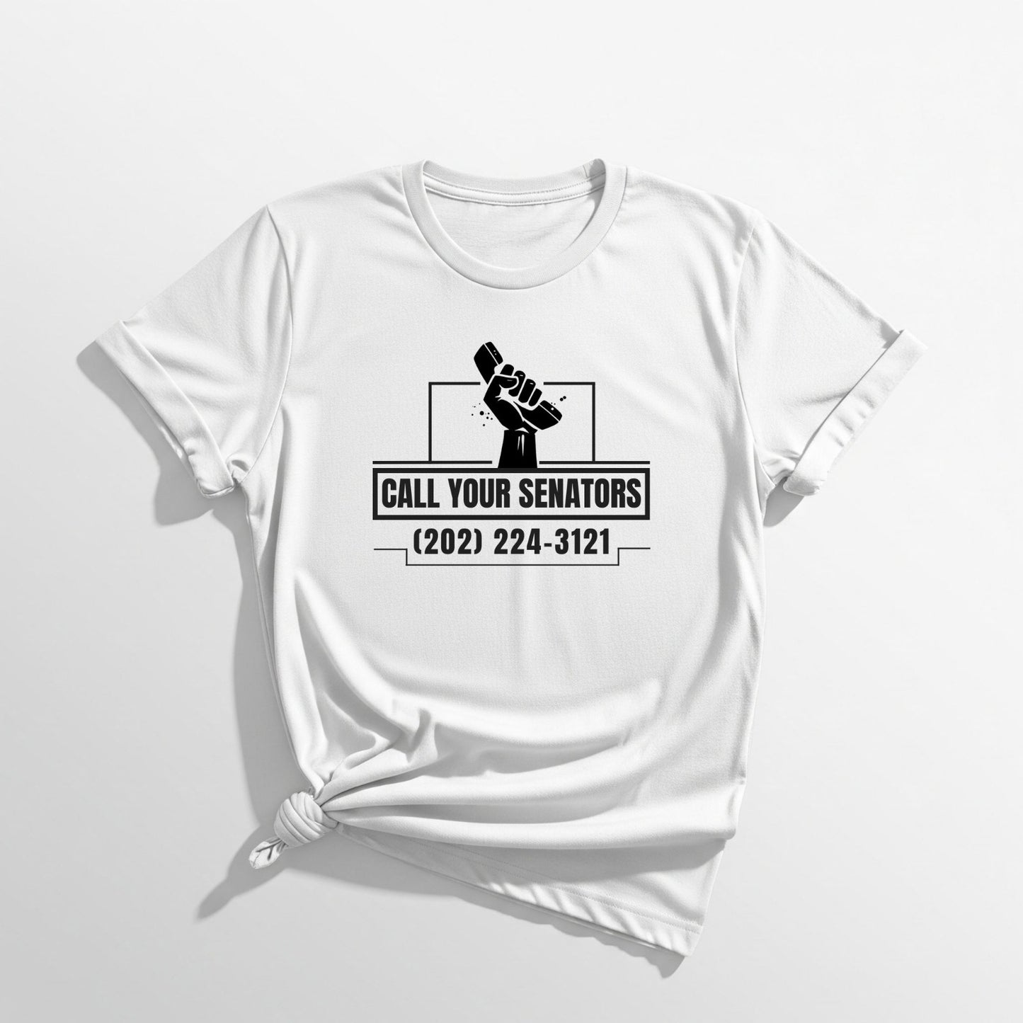 ASI Statement Tee – Call Your Senators (Design B)