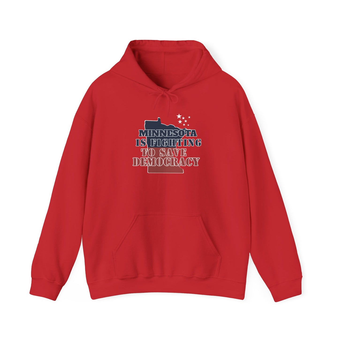 ASI Statement Hoodie – Minnesota is Fighting to Save Democracy (Design C)