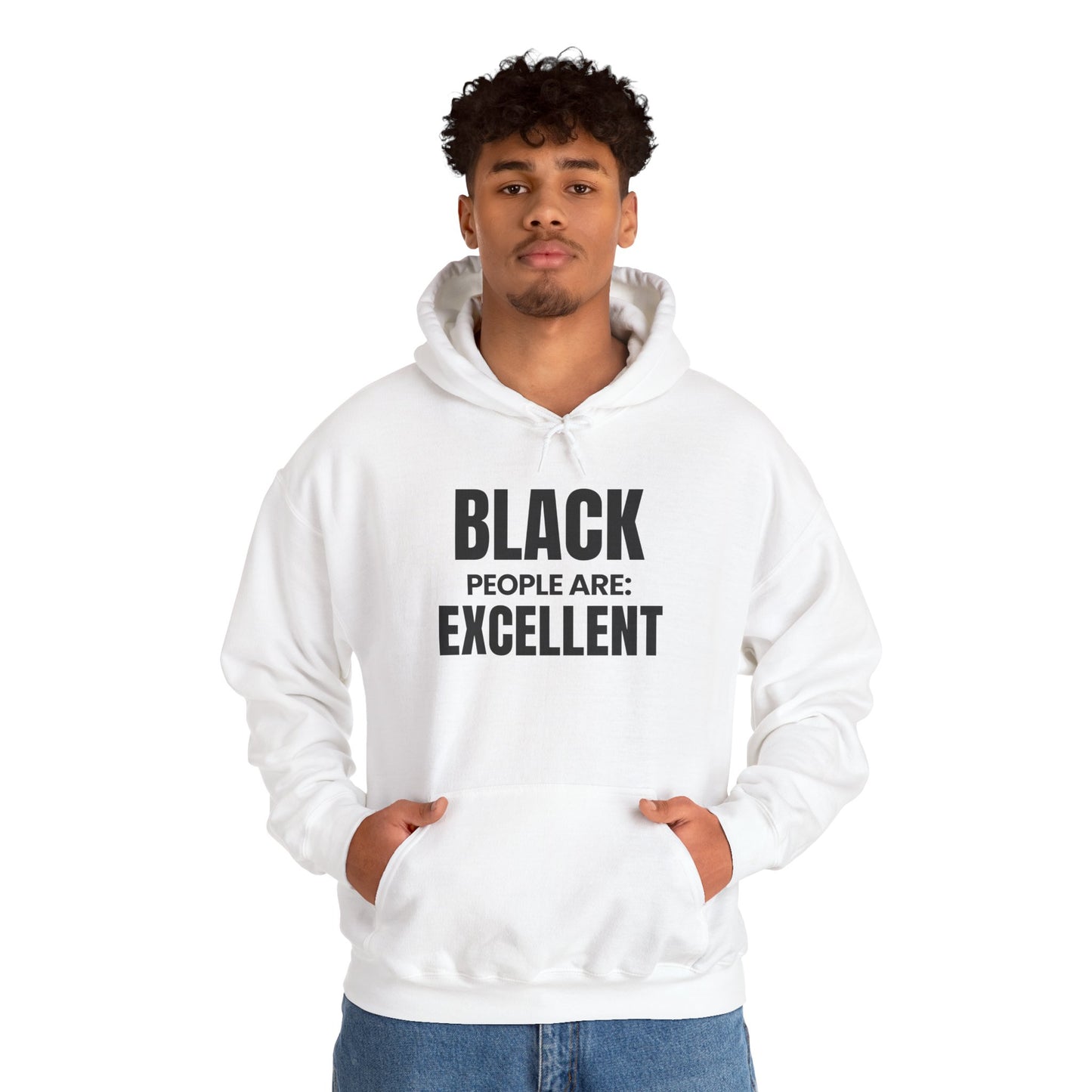 ASI Statement Hoodie – Black People Are: Excellent