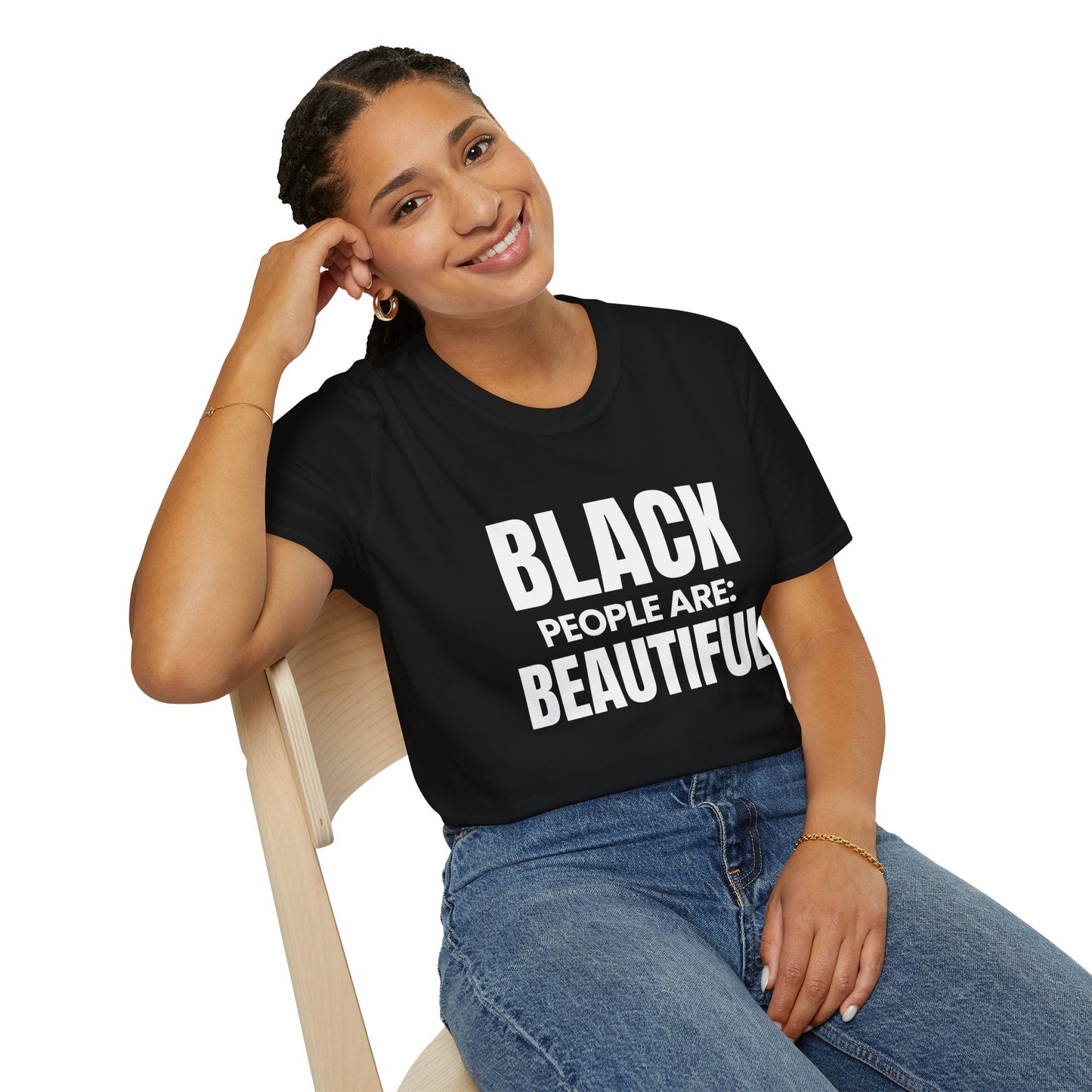 ASI Statement Tee – Black People Are: Beautiful