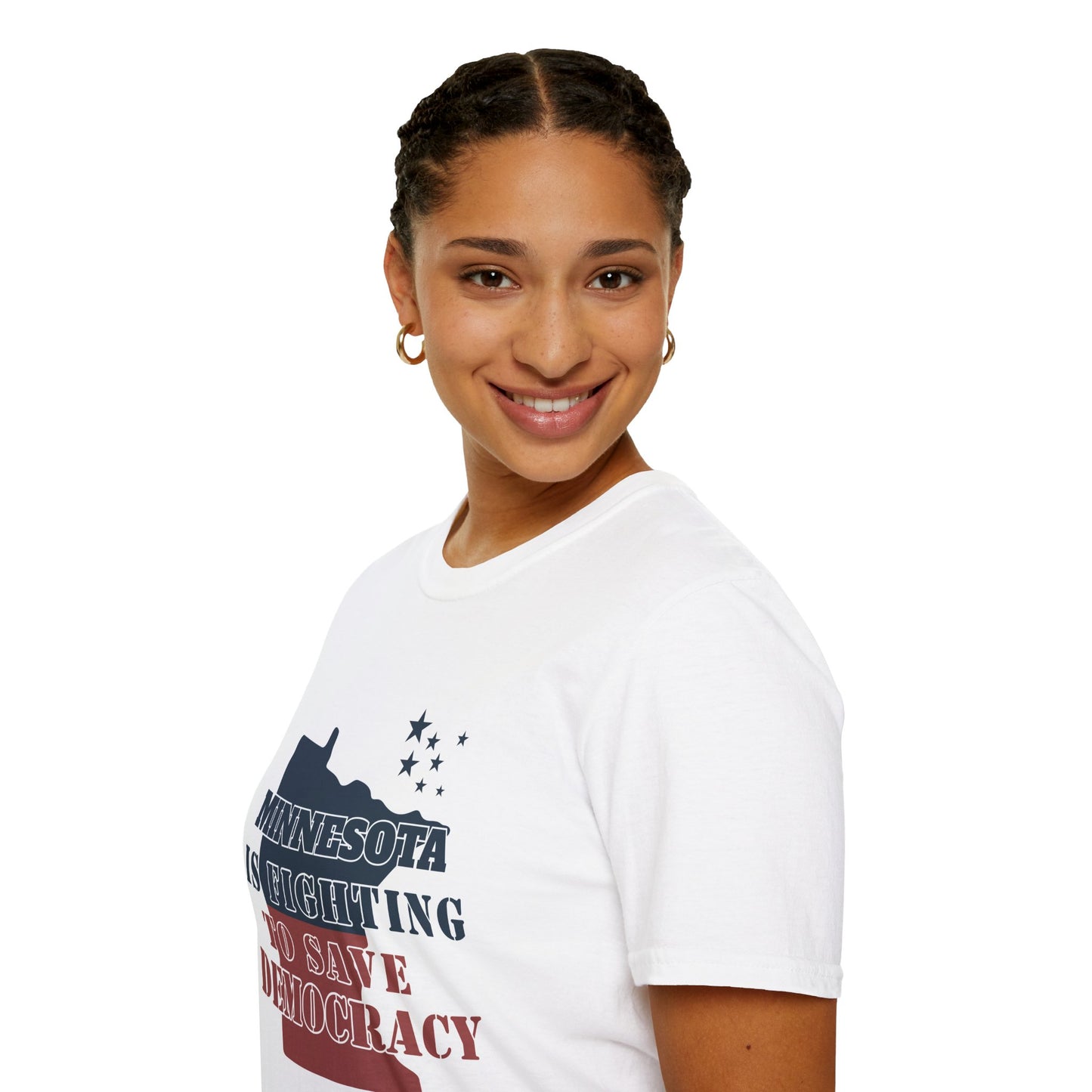 ASI Statement Tee – Minnesota is Fighting to Save Democracy (Design C)