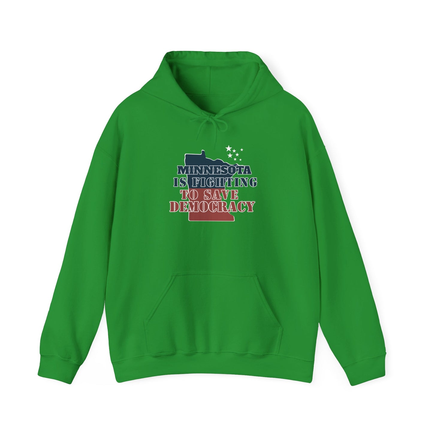 ASI Statement Hoodie – Minnesota is Fighting to Save Democracy (Design C)