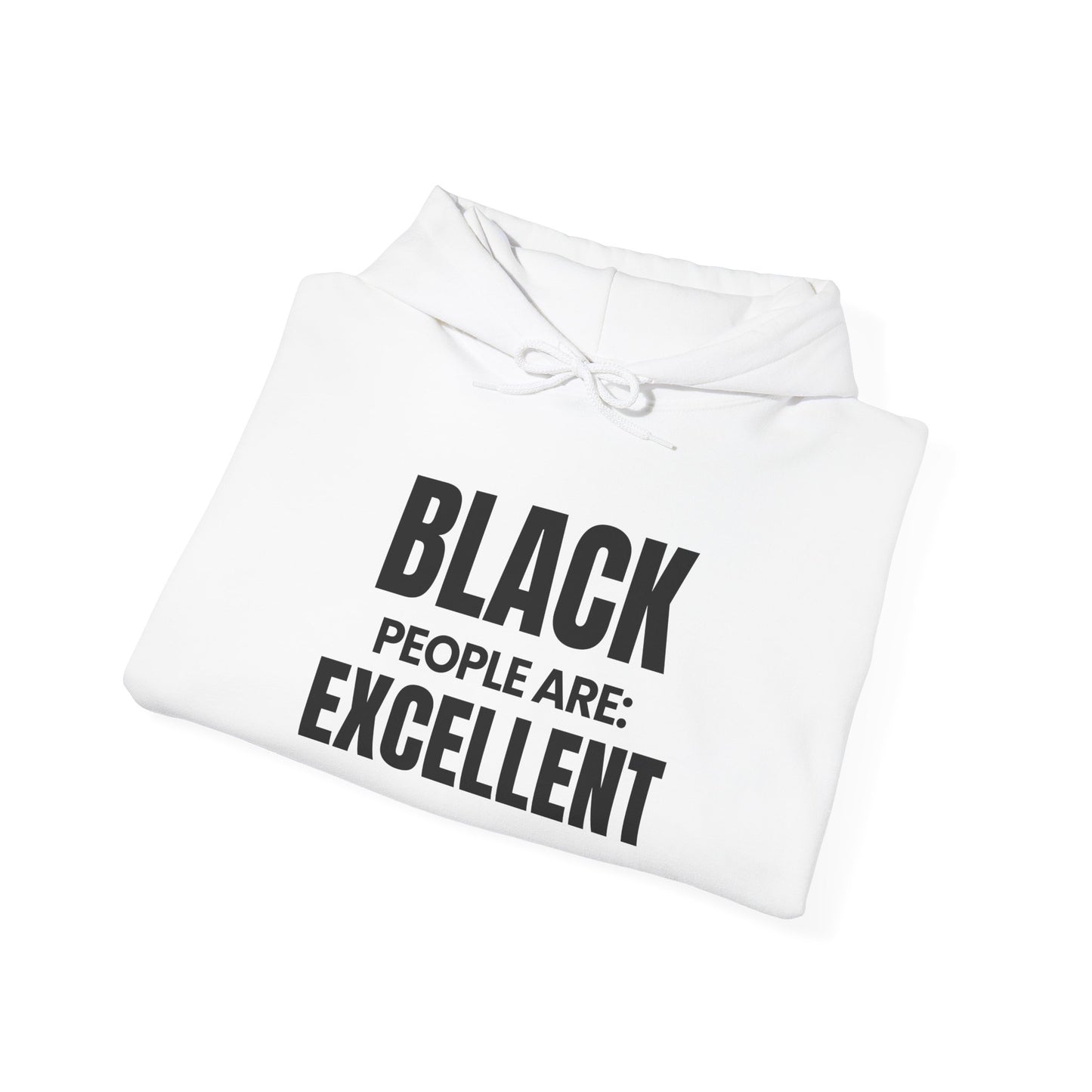 ASI Statement Hoodie – Black People Are: Excellent