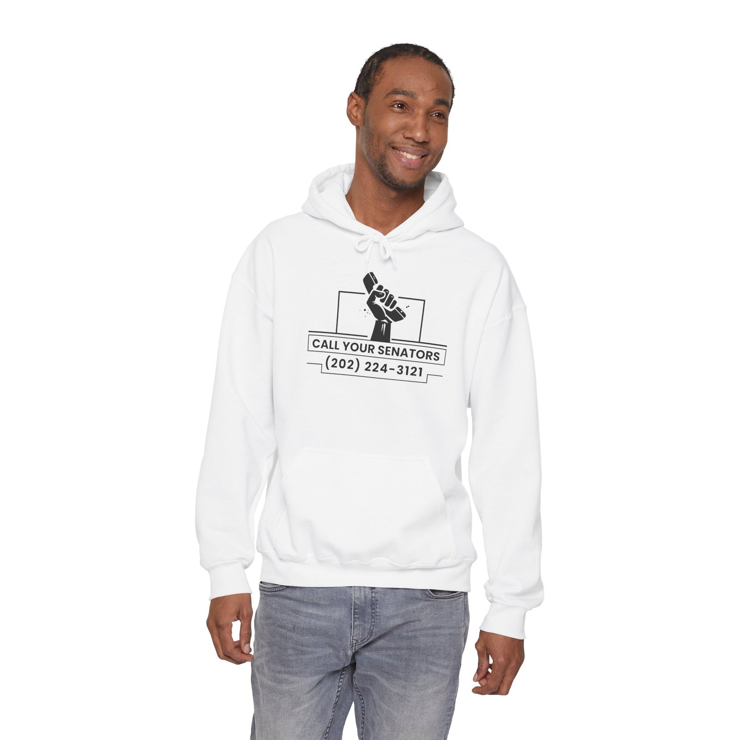 ASI Statement Hoodie – Call Your Senators (Design A)