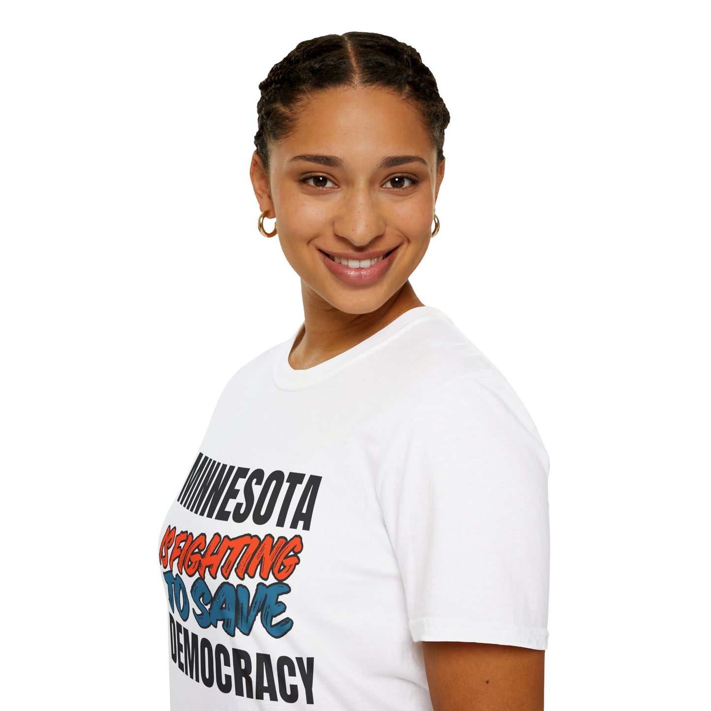 ASI Statement Tee – Minnesota is Fighting to Save Democracy (Design B)