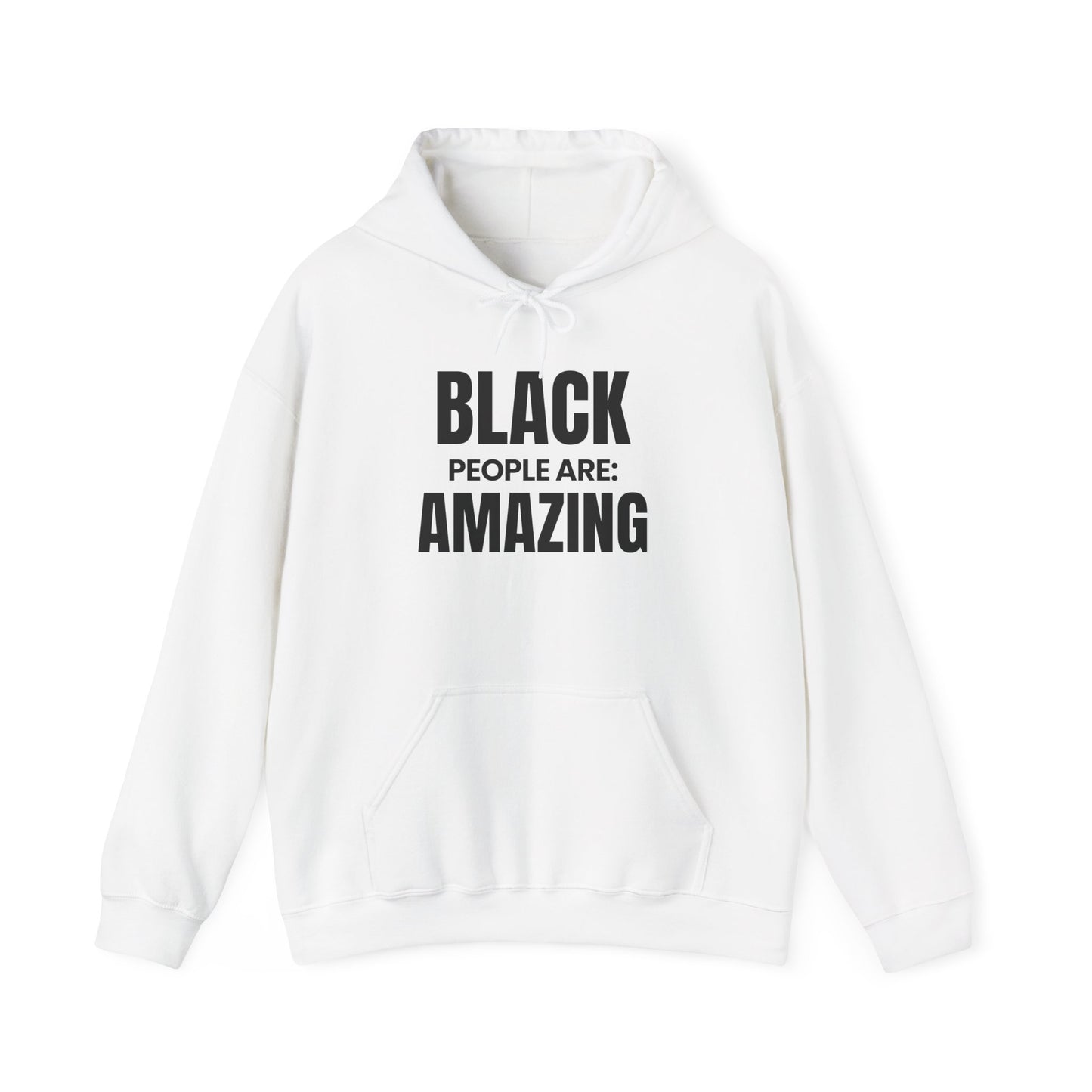 ASI Statement Hoodie – Black People Are: Amazing
