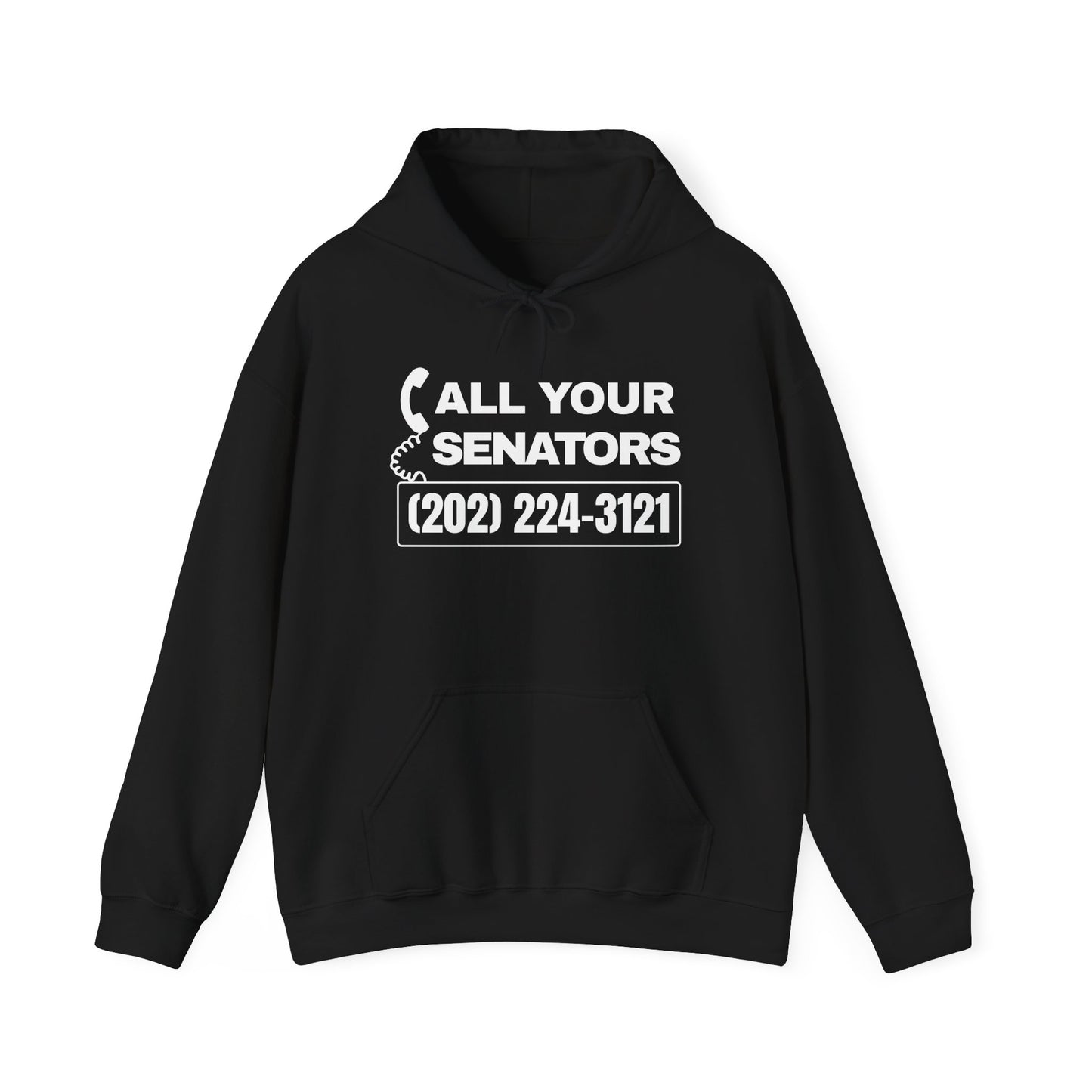 ASI Statement Hoodie – Call Your Senators (Design B)