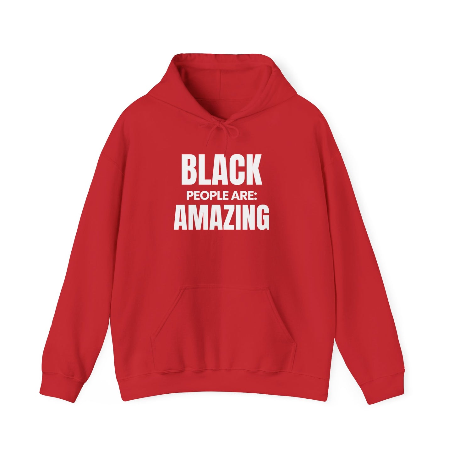 ASI Statement Hoodie – Black People Are: Amazing