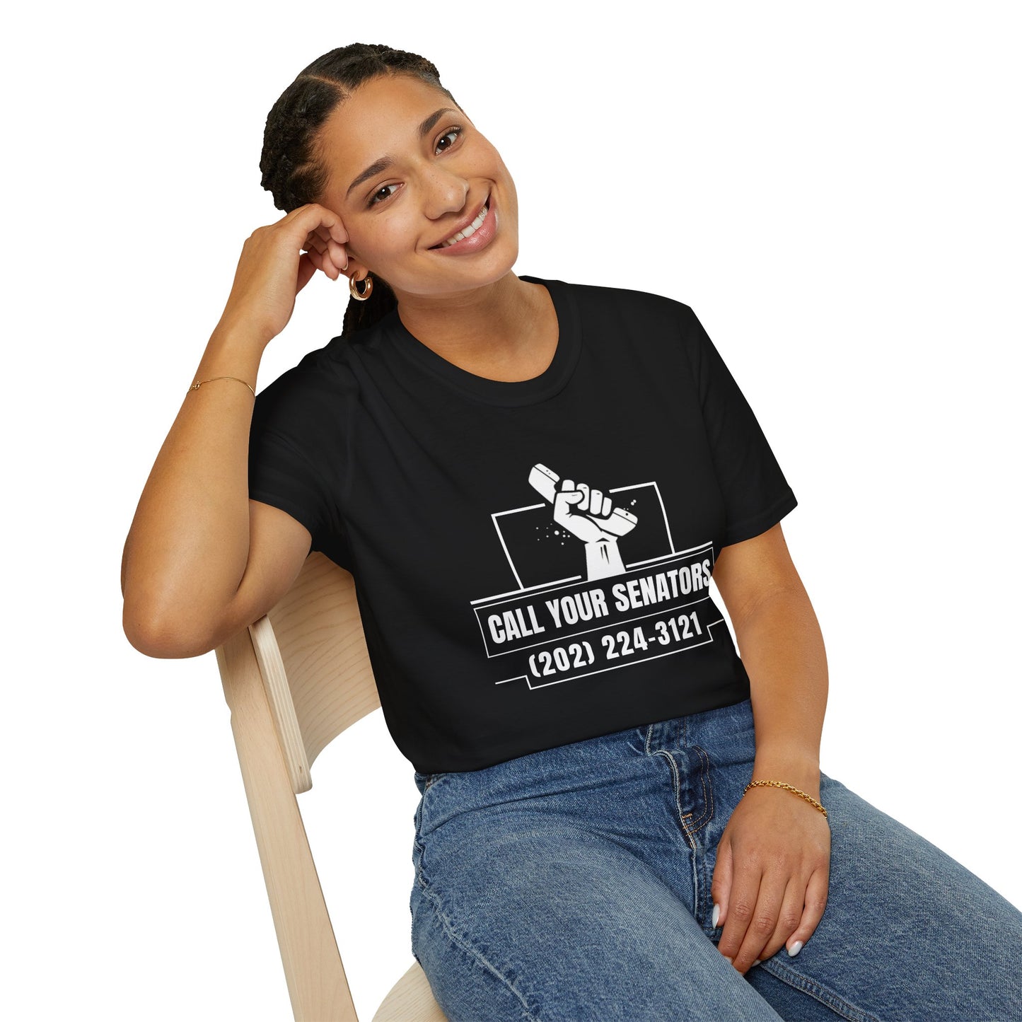 ASI Statement Tee – Call Your Senators (Design B)