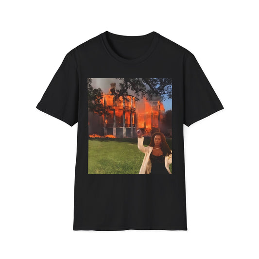 Juneteenth Burn It Down Tee Inspired by Angela Bassett Unisex Softstyle T-Shirt