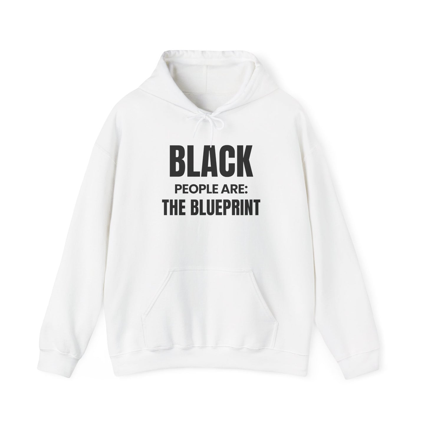 ASI Statement Hoodie – Black People Are: The Blueprint