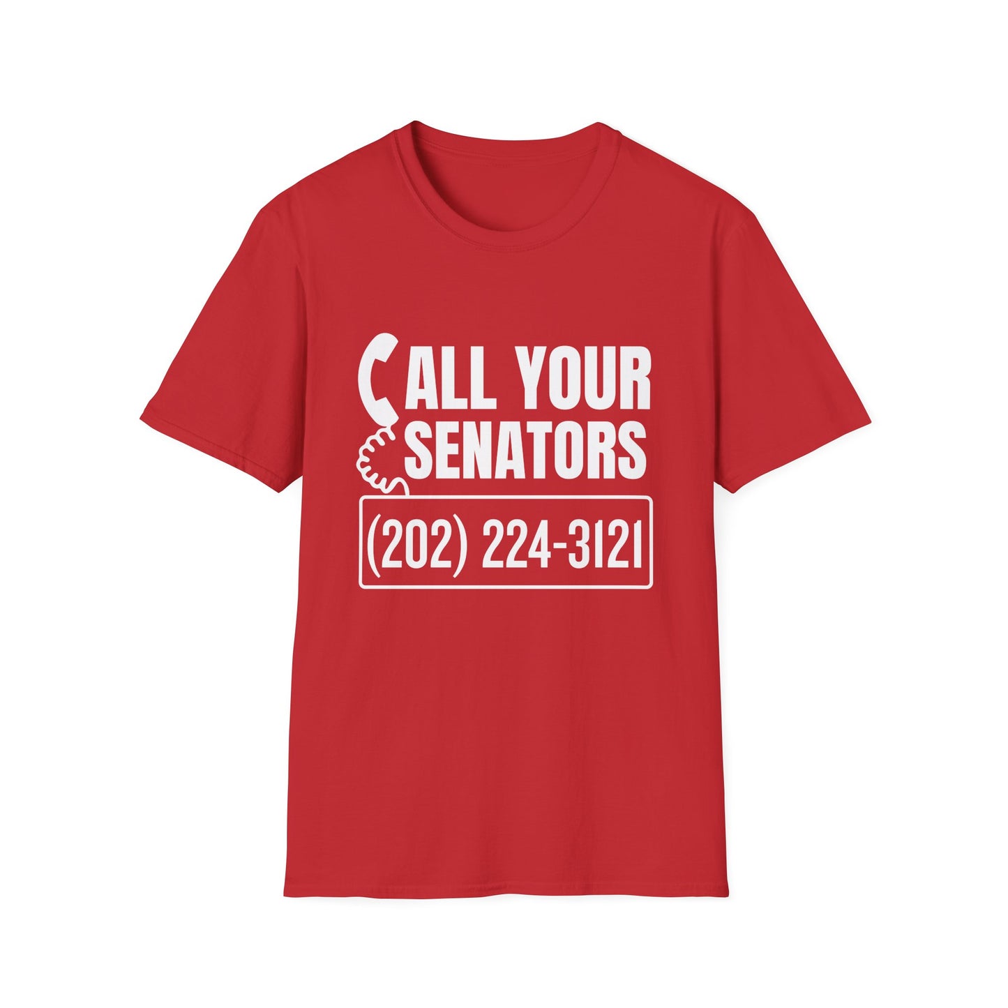 ASI Statement Tee – Call Your Senators (Design A)