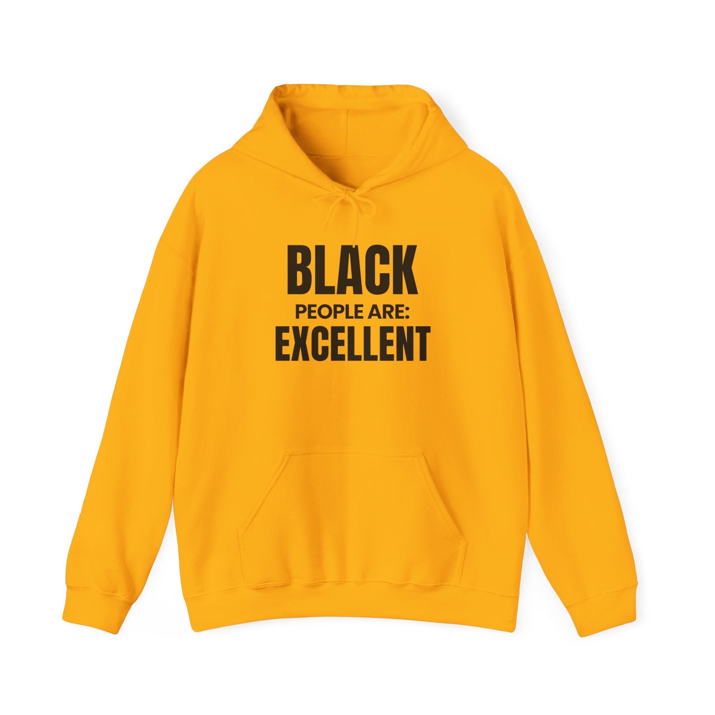 ASI Statement Hoodie – Black People Are: Excellent