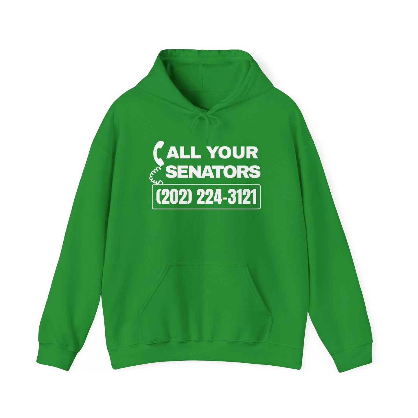 ASI Statement Hoodie – Call Your Senators (Design B)