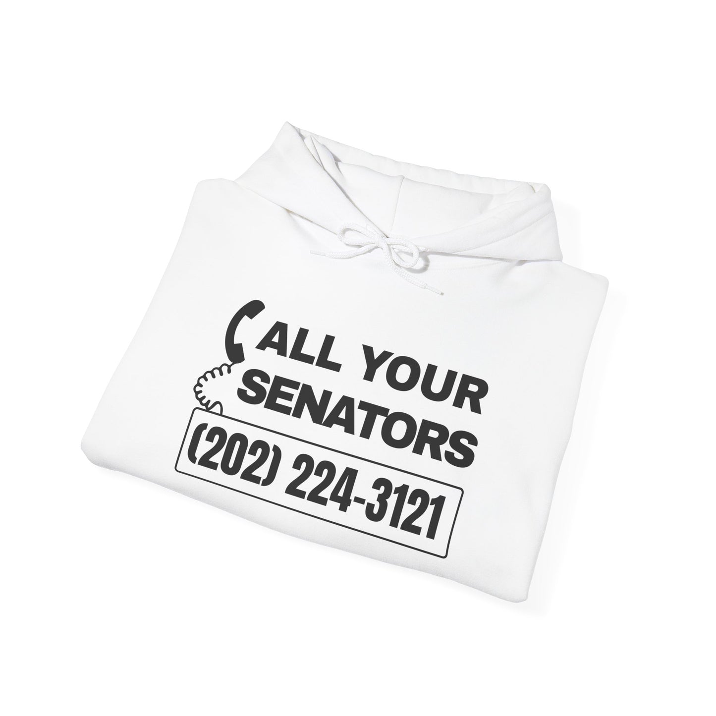 ASI Statement Hoodie – Call Your Senators (Design B)