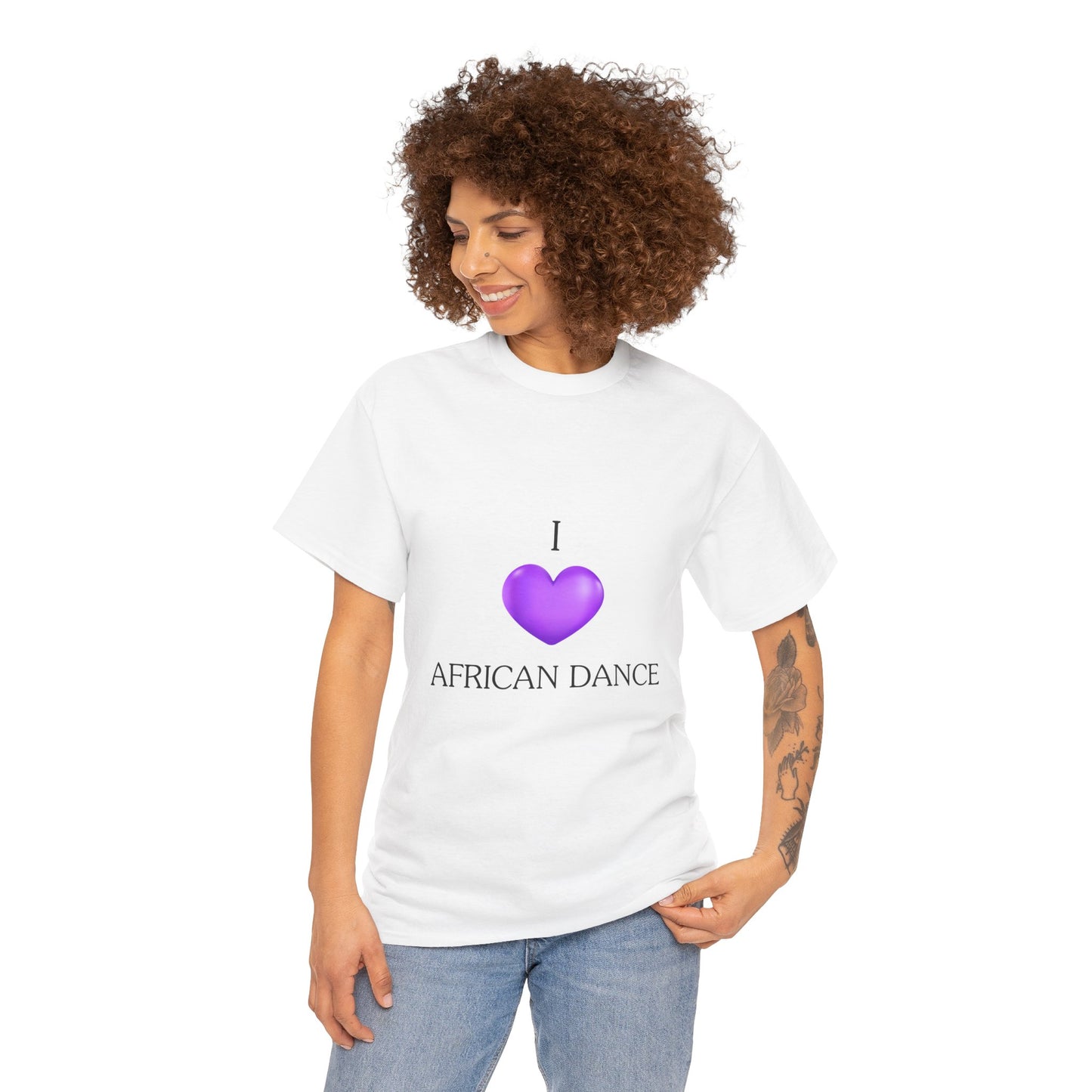 African Soul International - I Love African Dance Tee