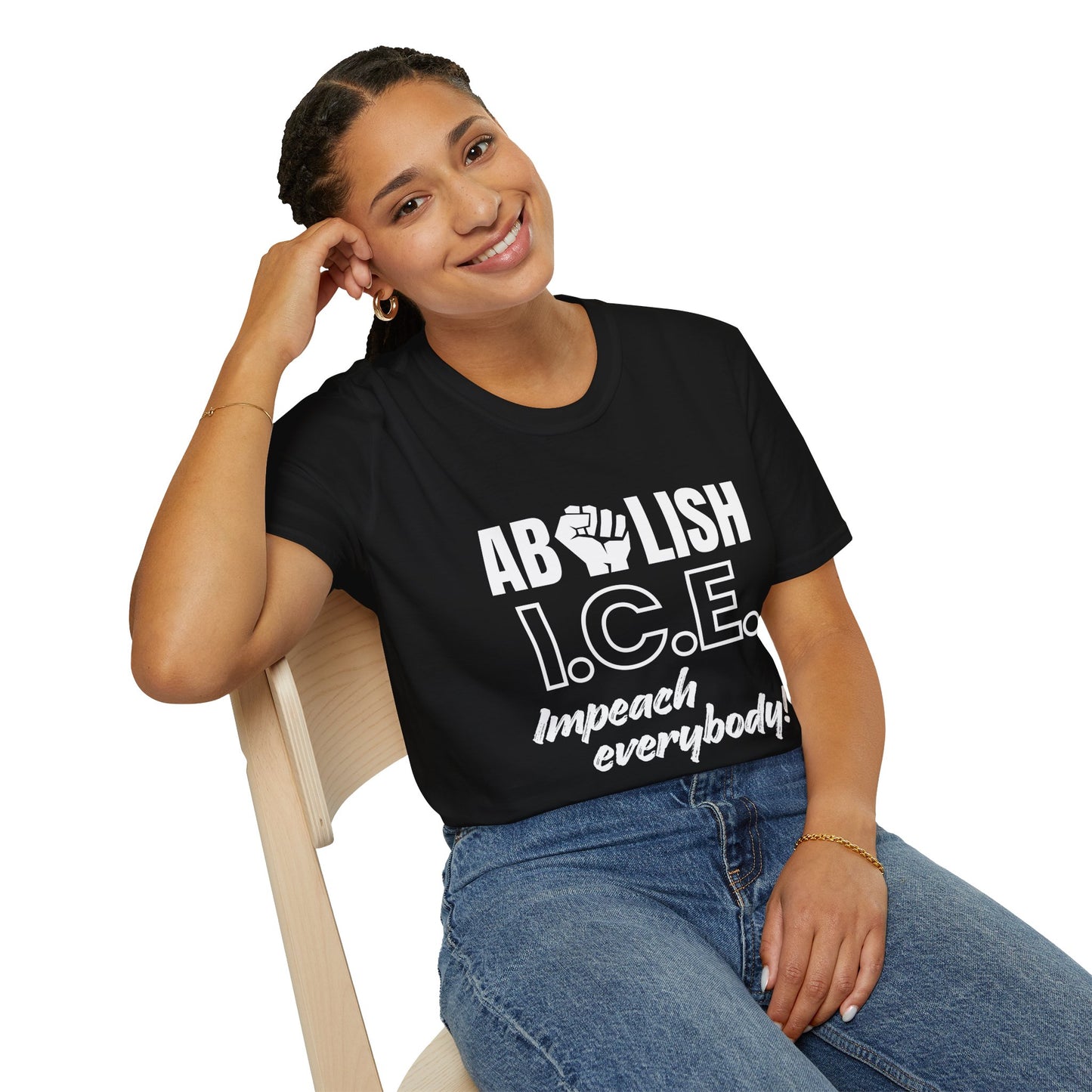 ASI Statement Tee – Abolish ICE (Design B)